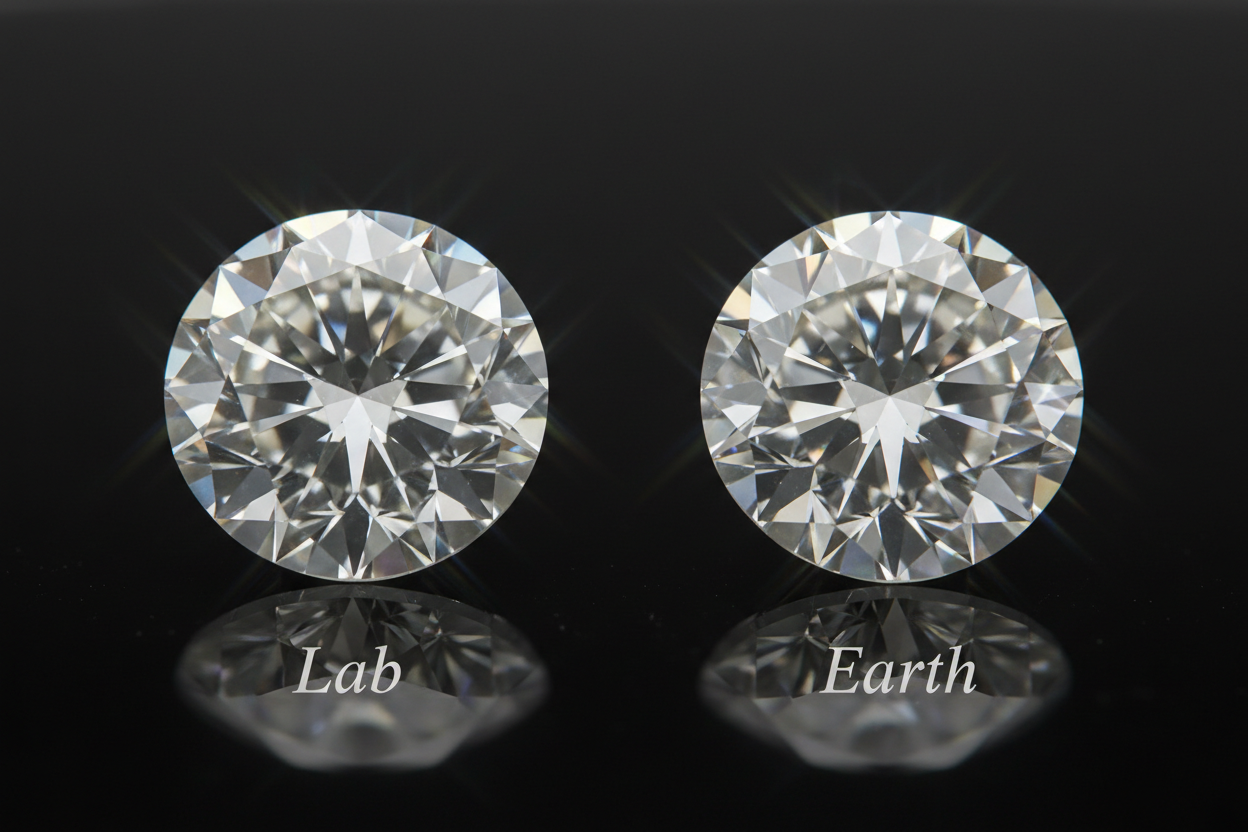 Lab Diamonds vs Earth Diamonds — The Real Truth