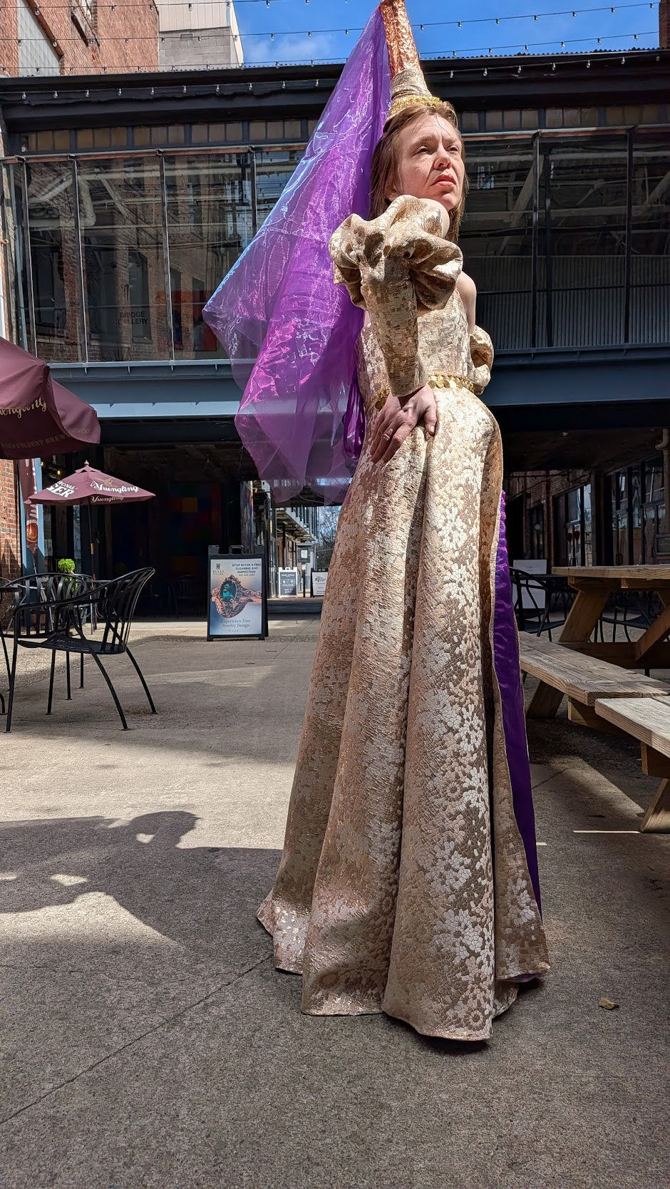 TYRIAN PRINCESS Couture Dress