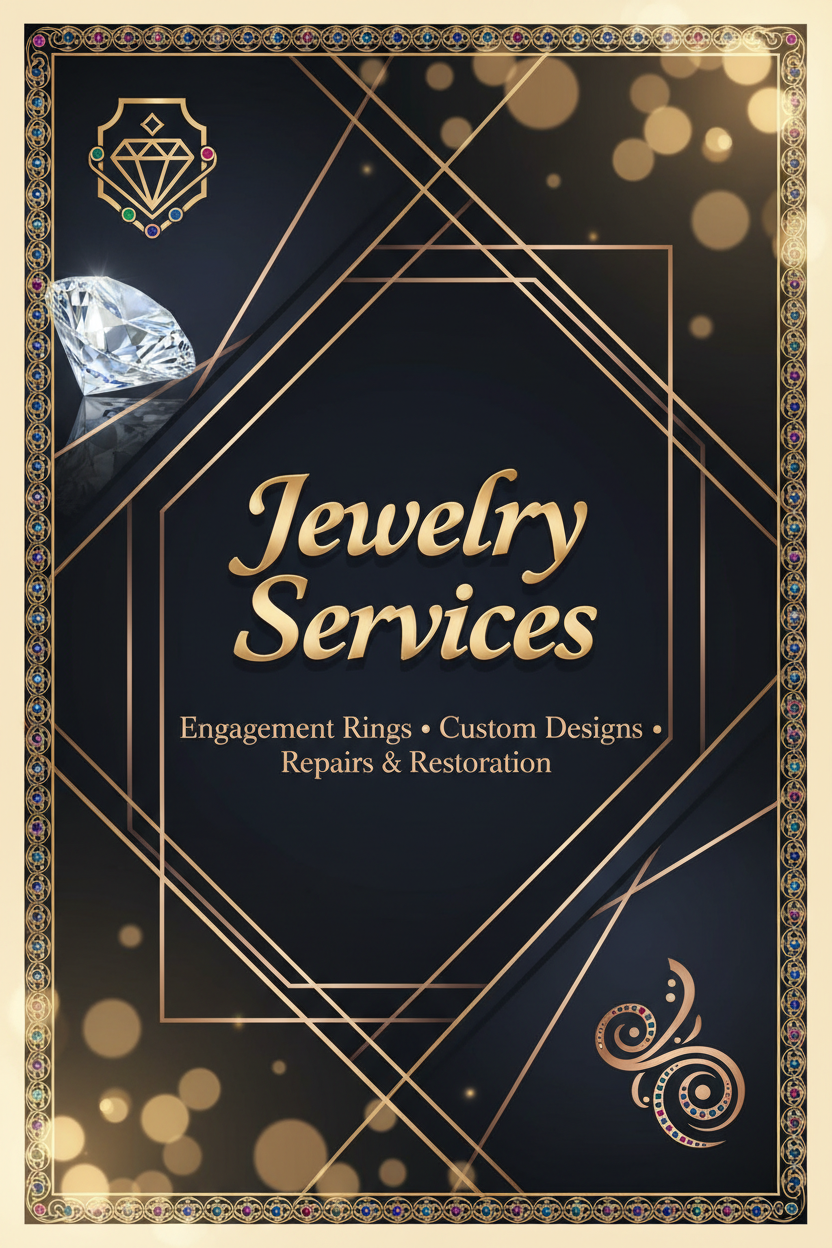 poster of Jewelry Services make it luxurious