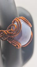 Wu-Sah Designs – Lavender Stone Copper Ring
$60