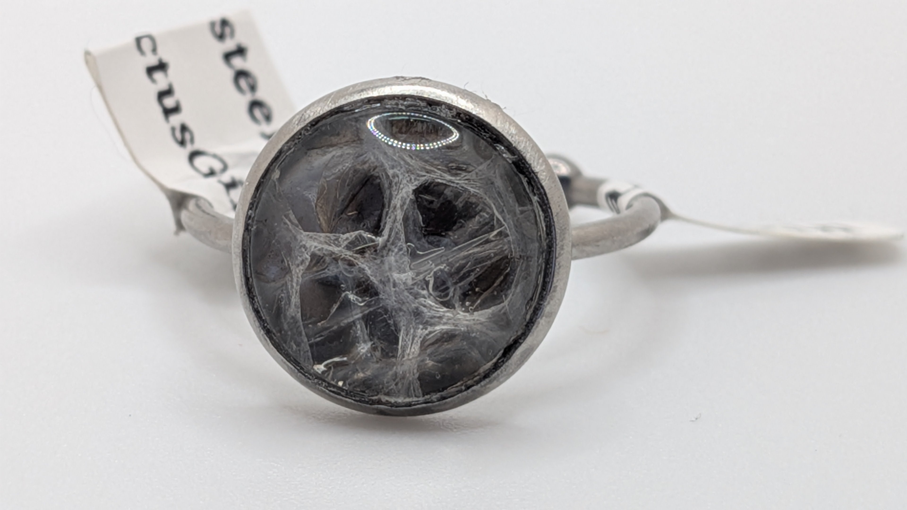 Gold Cactus Gifts: Stainless Steel Snake Skin Ring