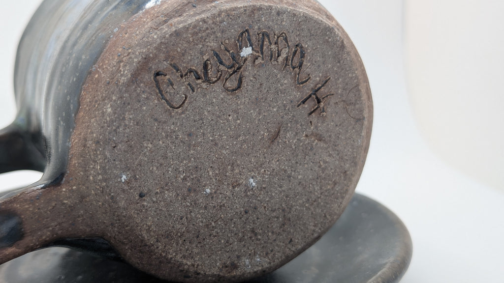 Ceramic Cup and Saucer Set