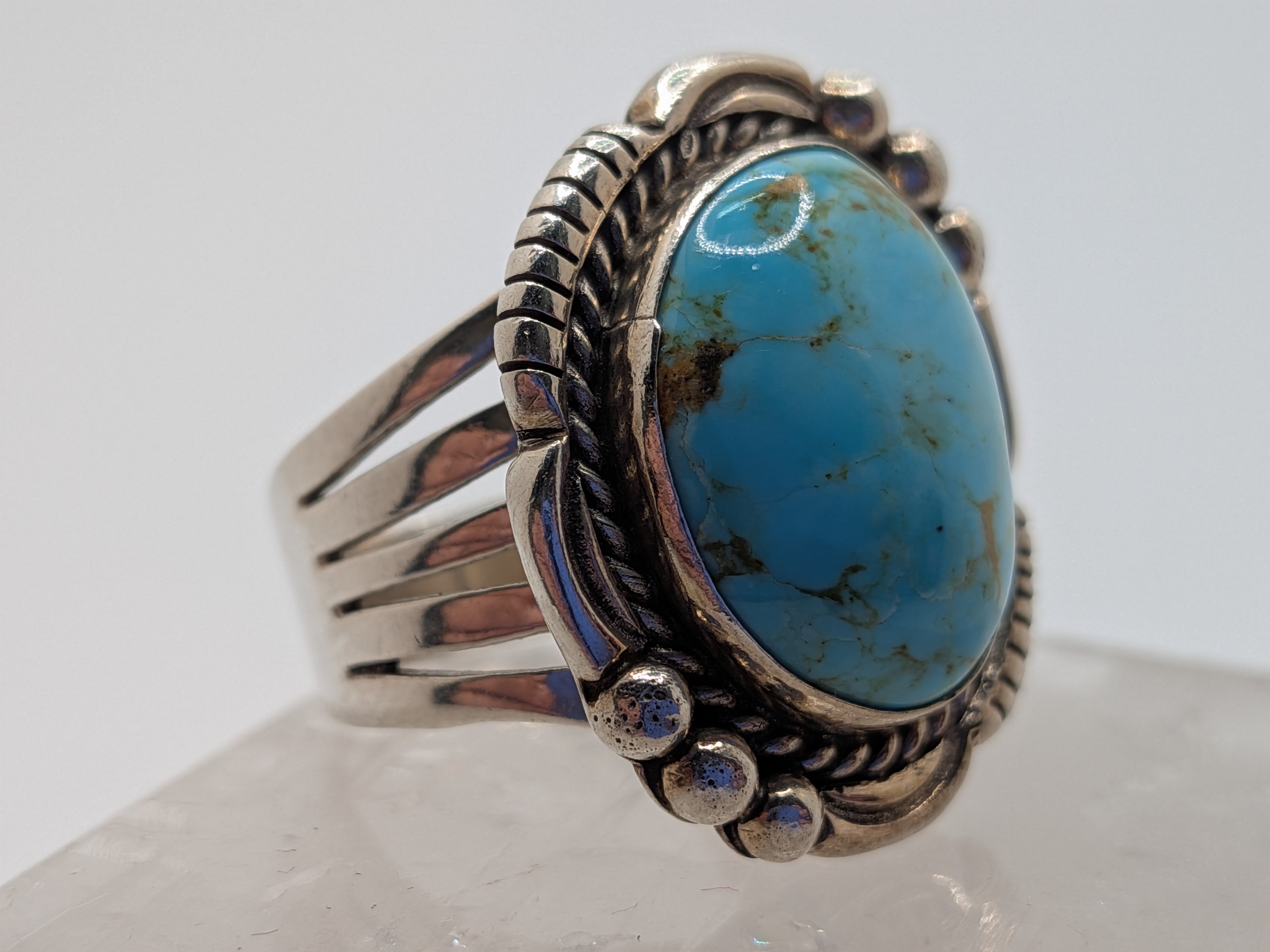 Sterling Silver Turquoise Ring $185 Her Jeweler (Copy)