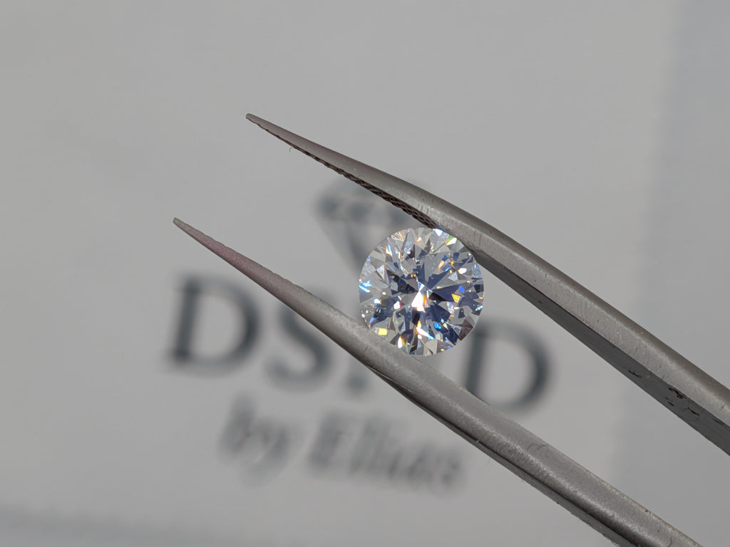 1.11 carat lab grown diamond D VS1 EXCELLENT POLISH EXCELLENT SYMMETRY igi 7165
