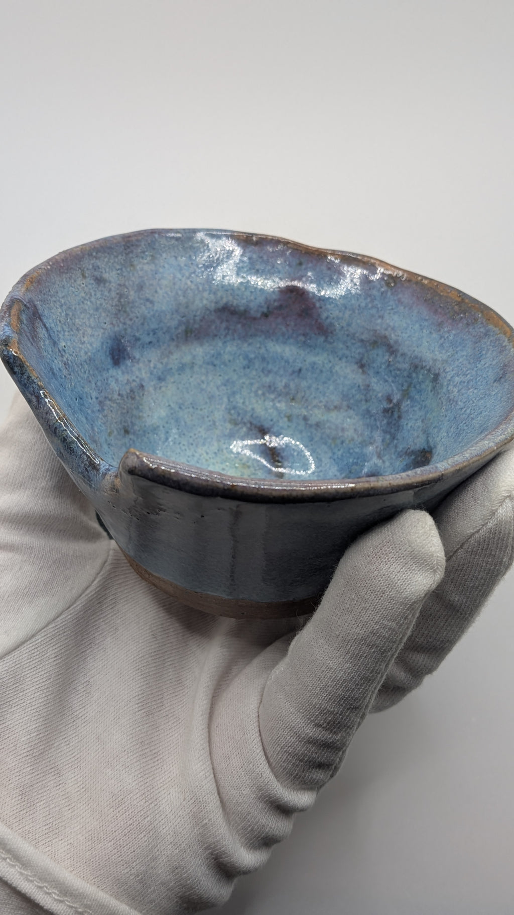 Chipped Tea Cup and Plate