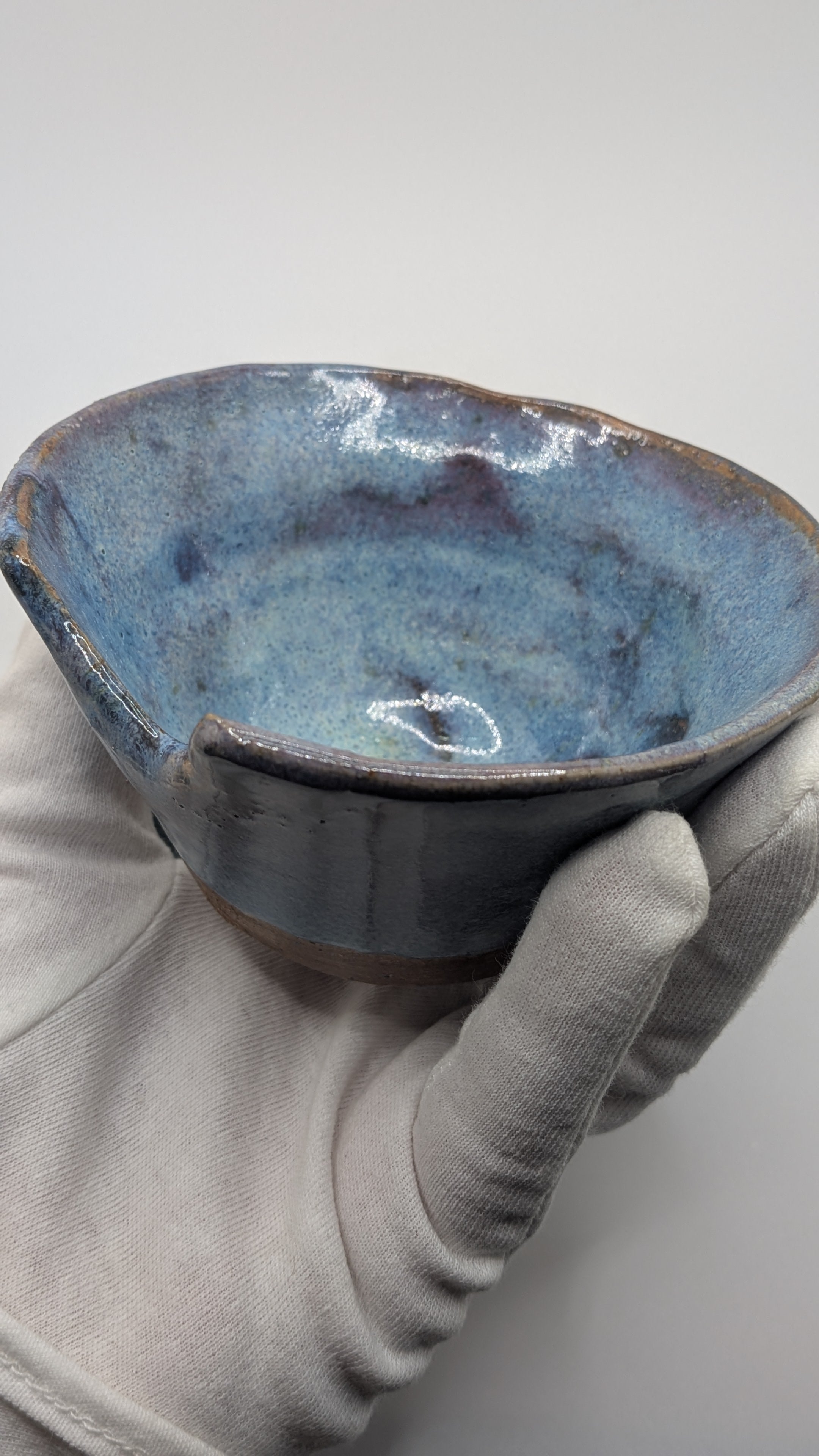 Chipped Tea Cup and Plate