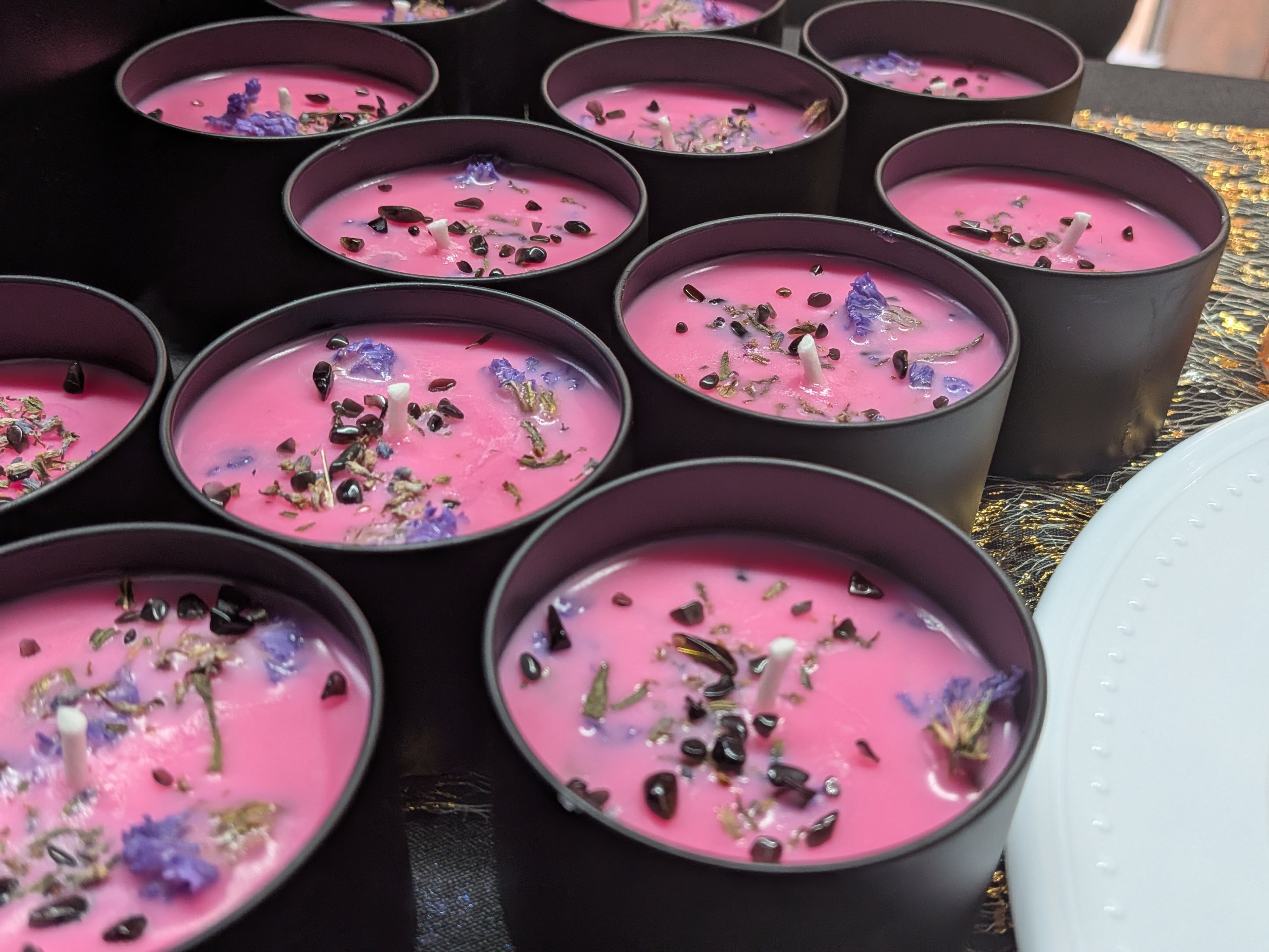 Pink Purr Body Oil Candles 20$ Each