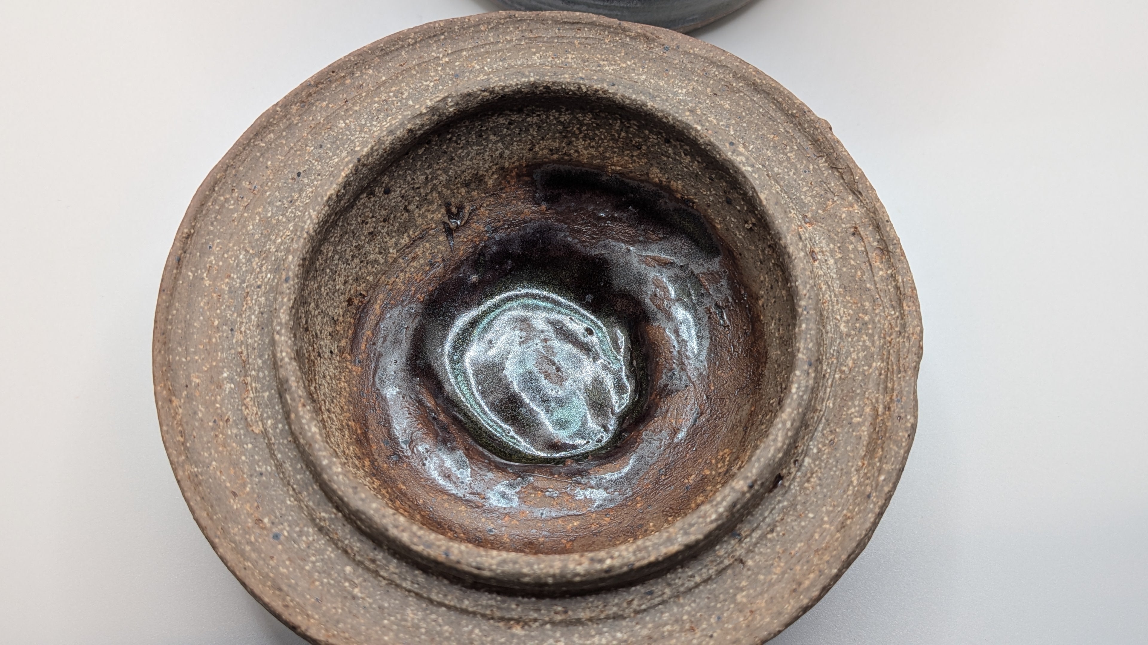 Ceramic Lotus Jar with Lid