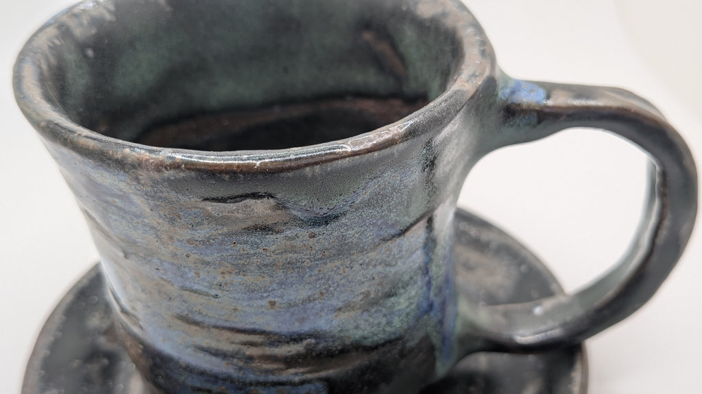 Ceramic Cup and Saucer Set