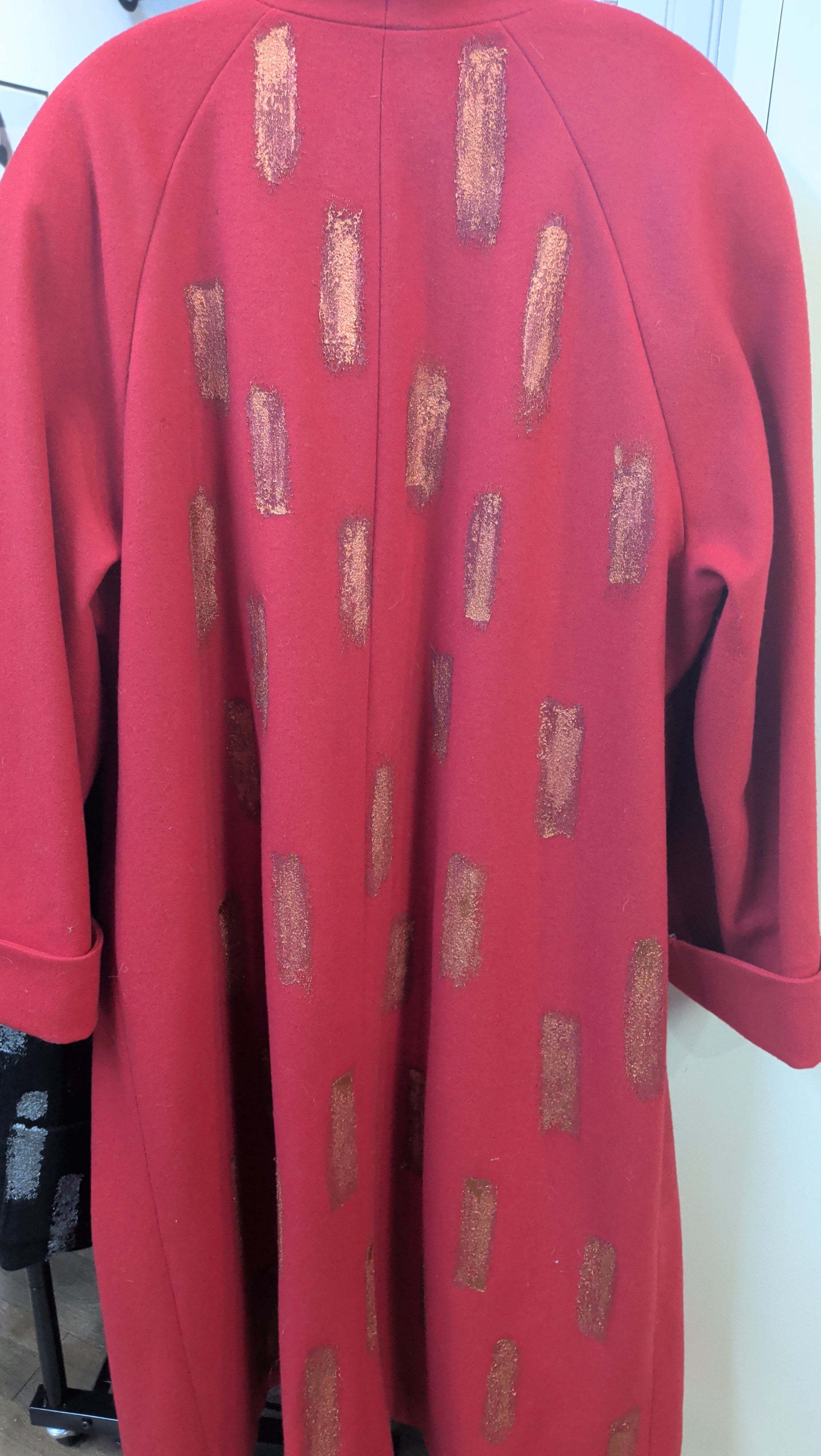 DX Long Jacket Red Wool