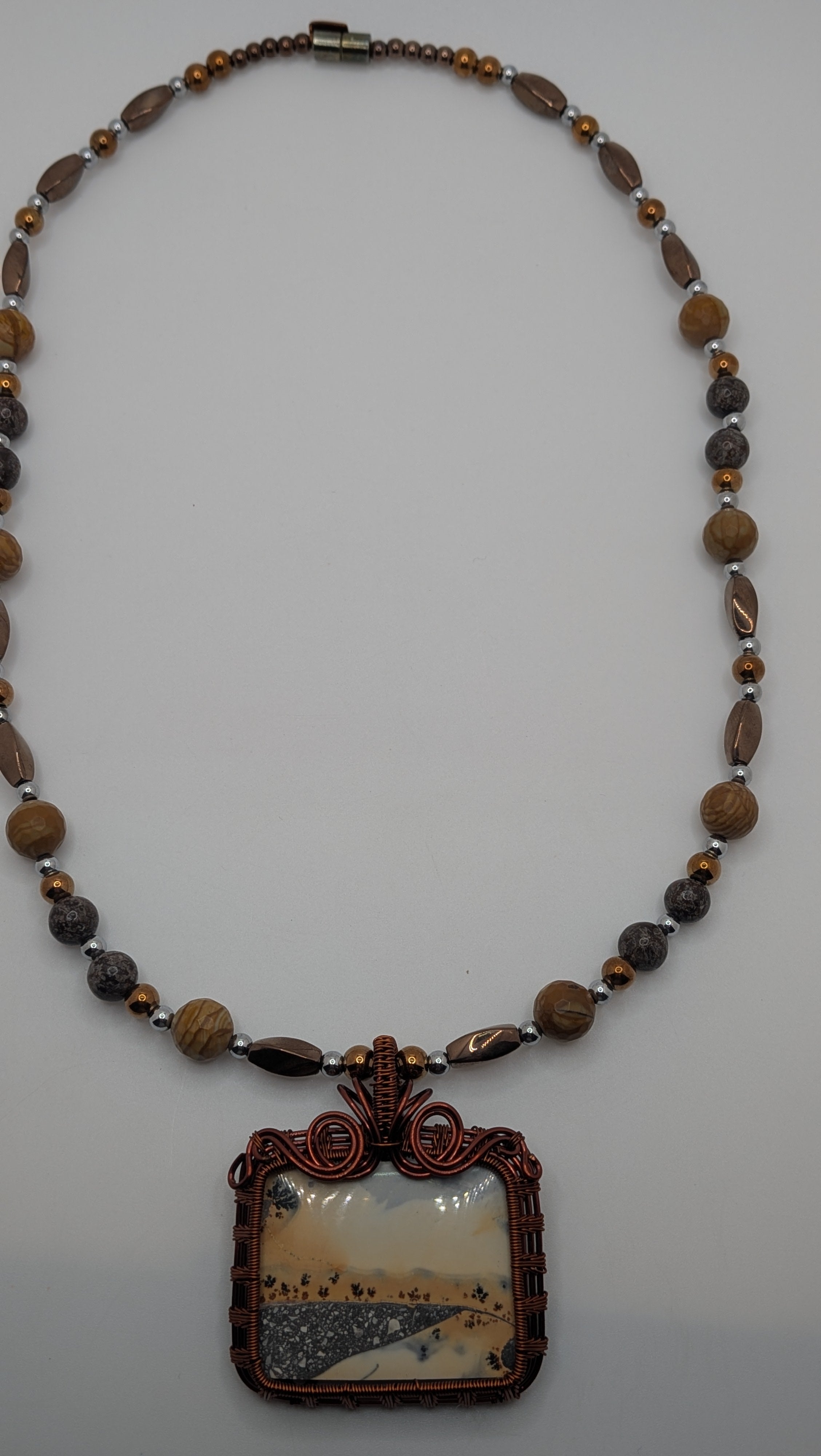 WuSah Maligano Jasper Pendant