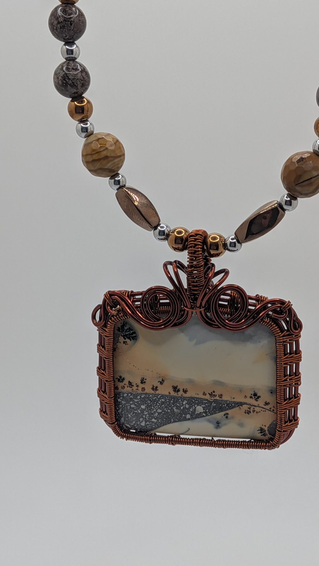 WuSah Maligano Jasper Pendant