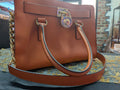 Michael Kors Hamilton Orange like brand new! $222
