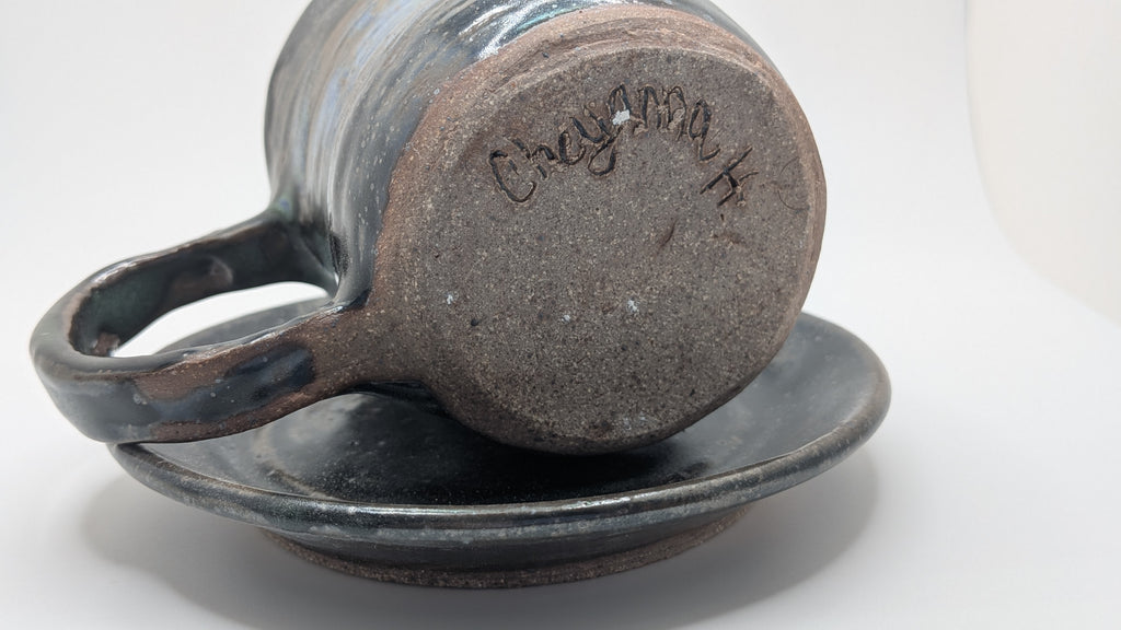 Ceramic Cup and Saucer Set