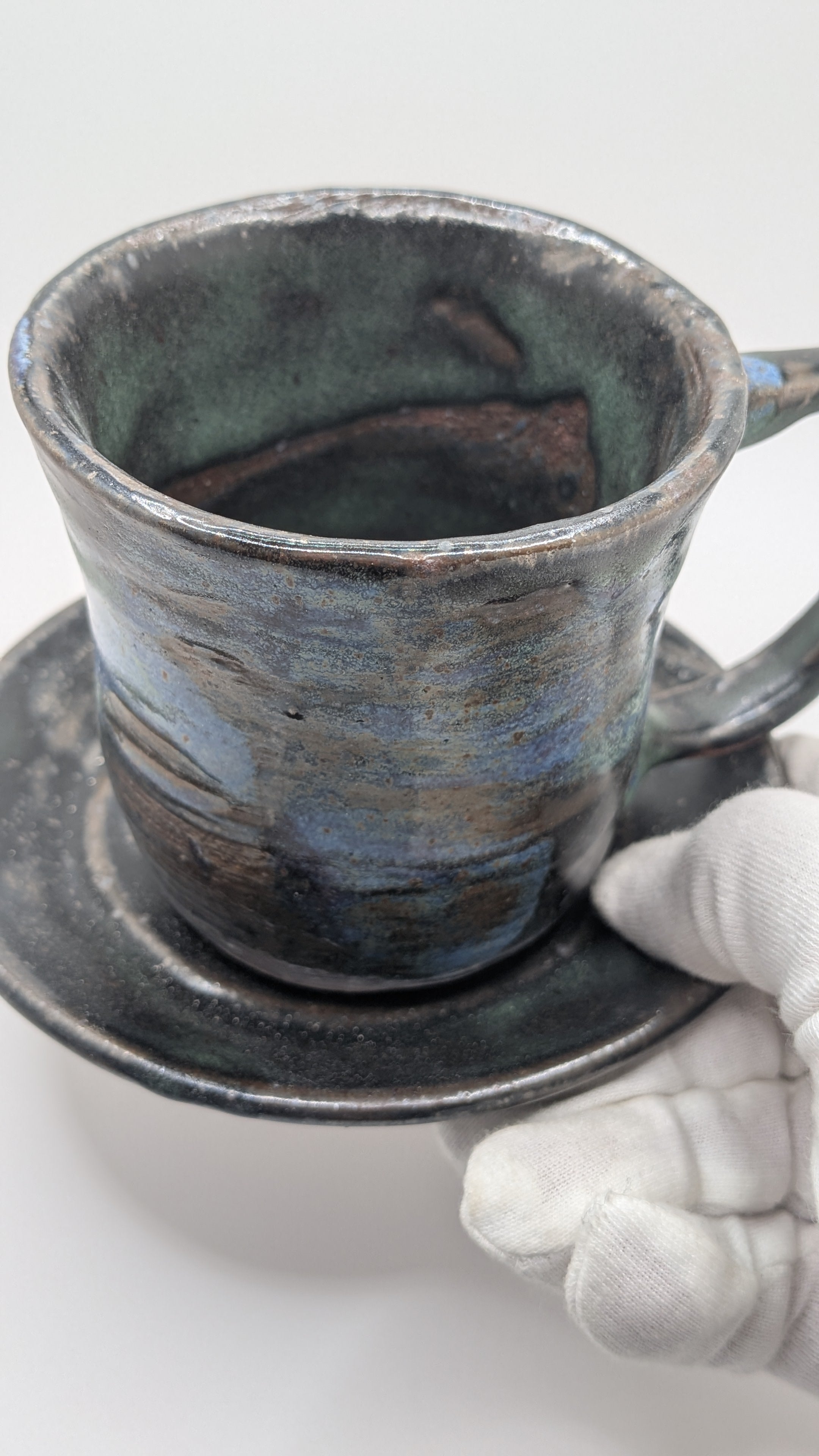 Ceramic Cup and Saucer Set