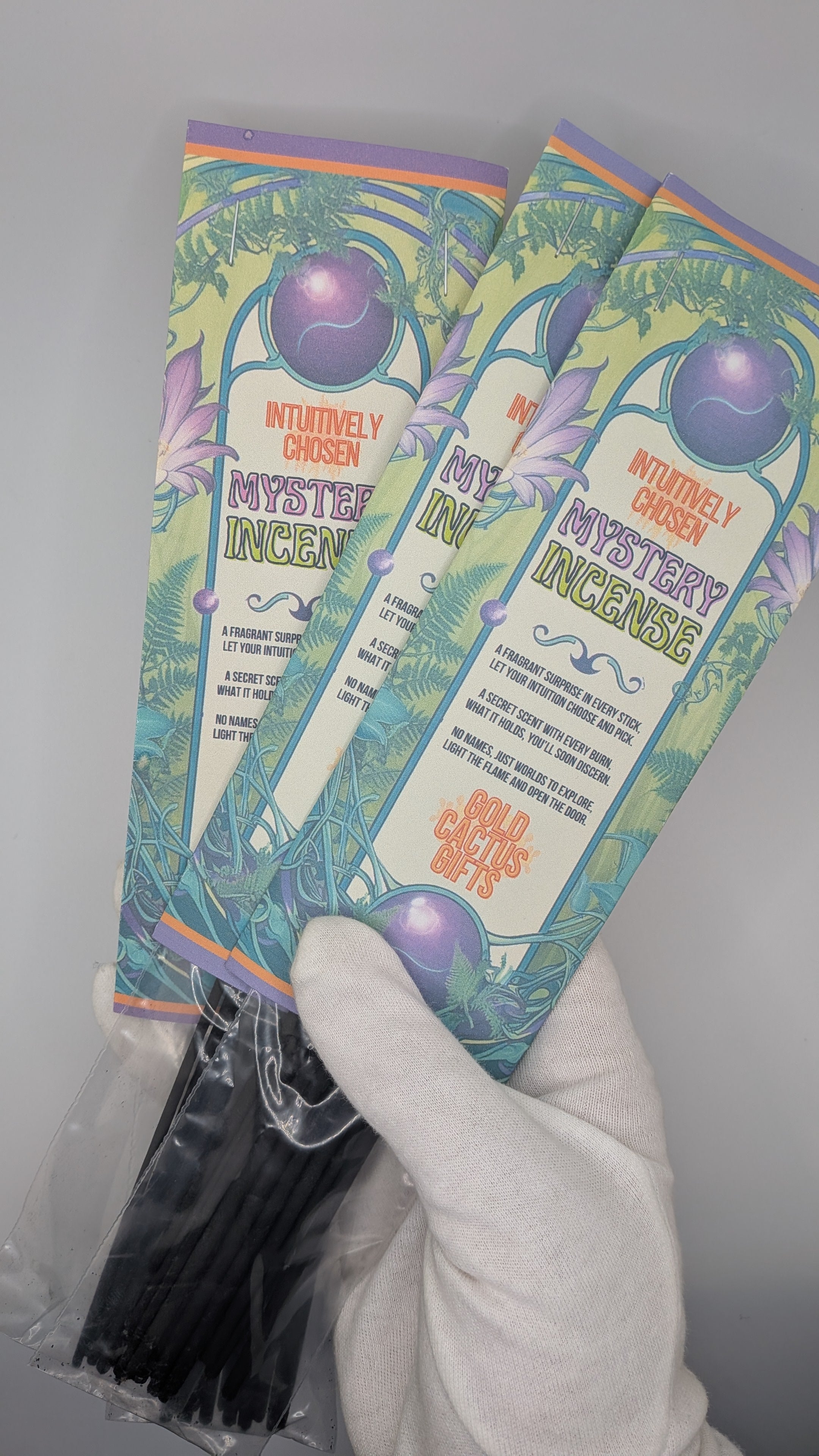 Gold Cactus Gifts Mystery Incense