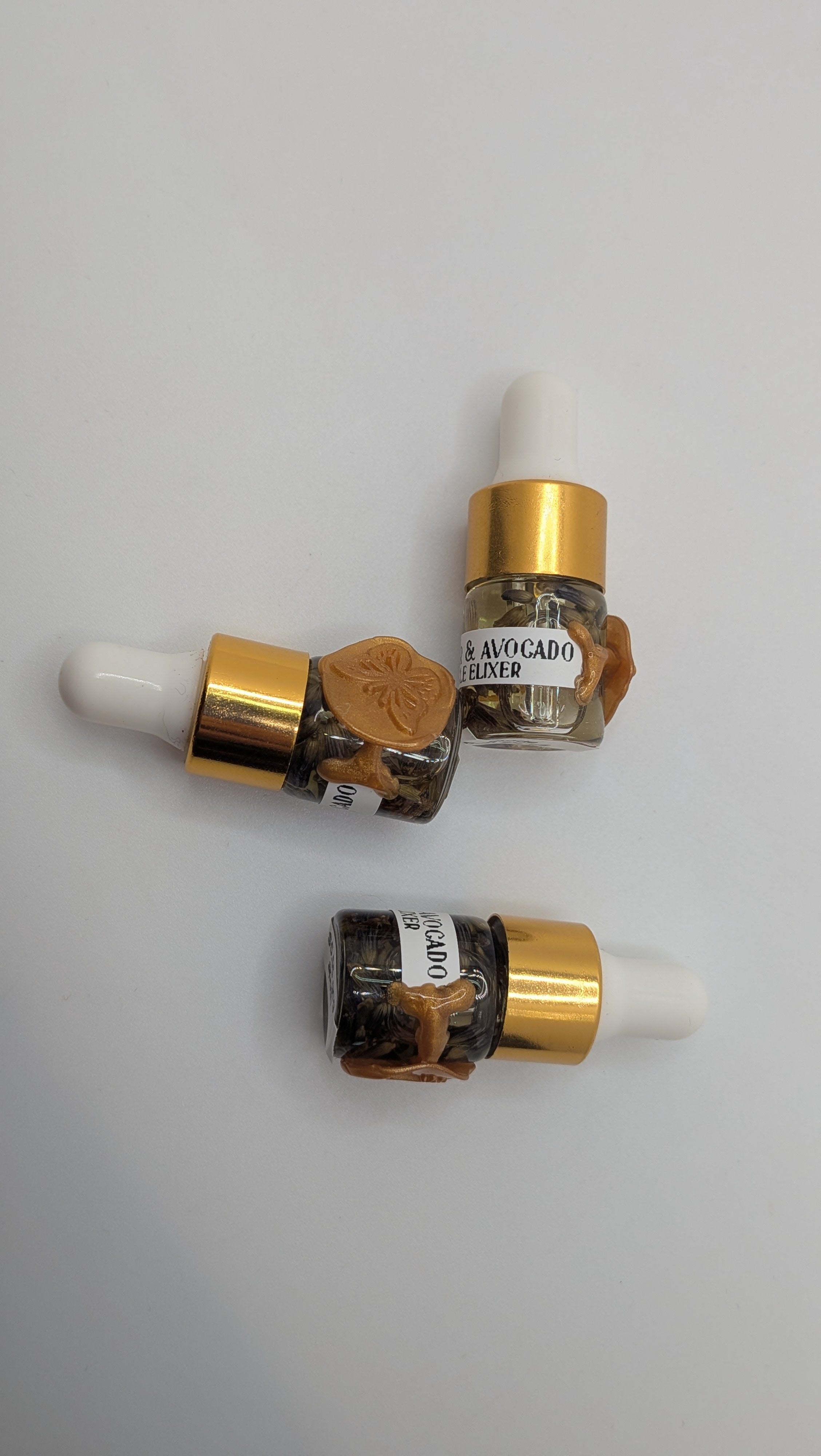 Gold Cactus Gift Lavender and Avocado Cuticle Oil. 2 ML