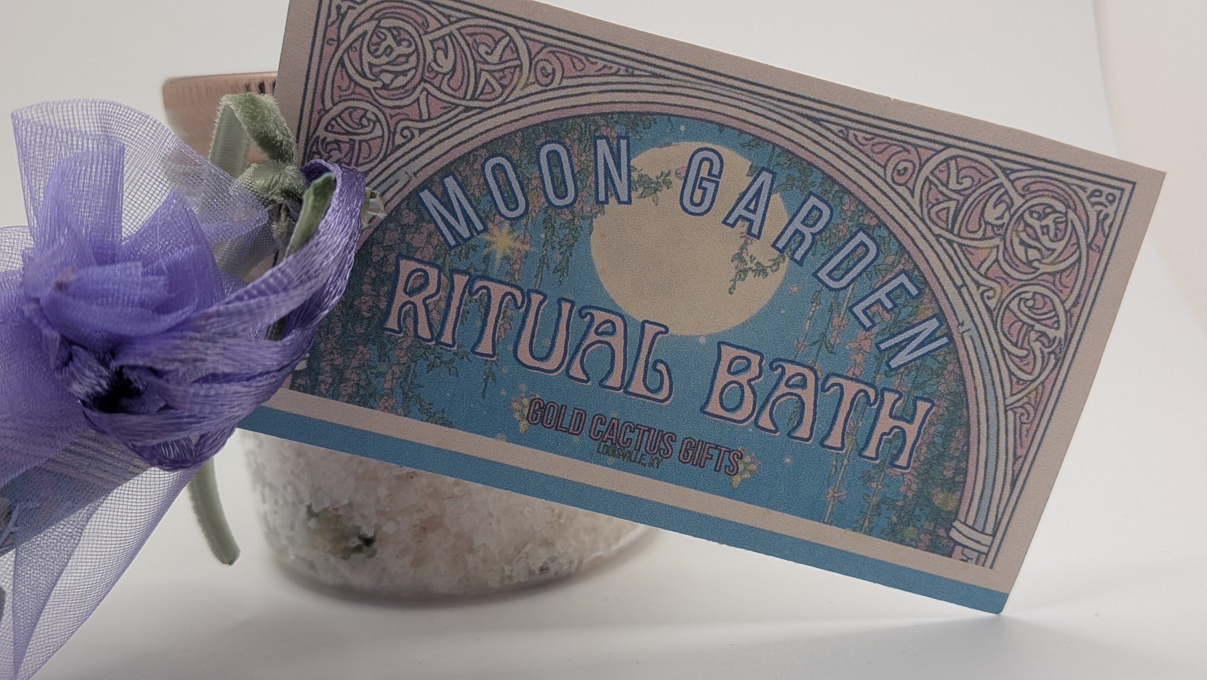 Gold Cactus Gifts  Moon Garden Ritual Bath — Hummingbird 4 OZ