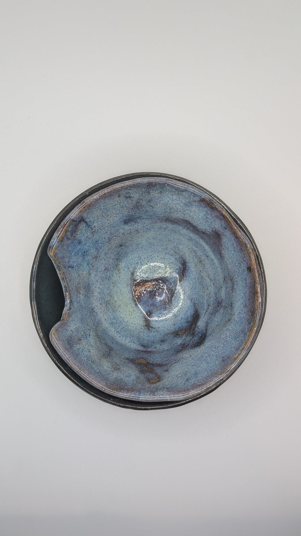 Chipped Tea Cup and Plate