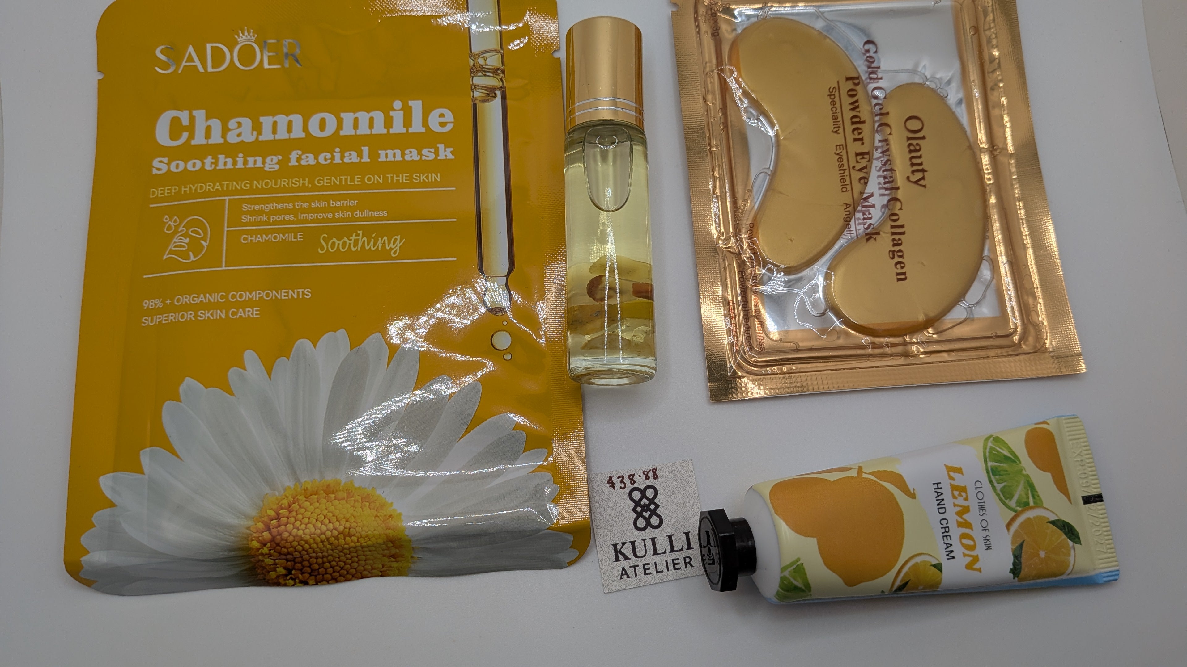 Self Care Lux Bag Variety. Morning Sun