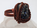 Wusah Hand wrapped Copper Pyrite Statement Ring (2) $111