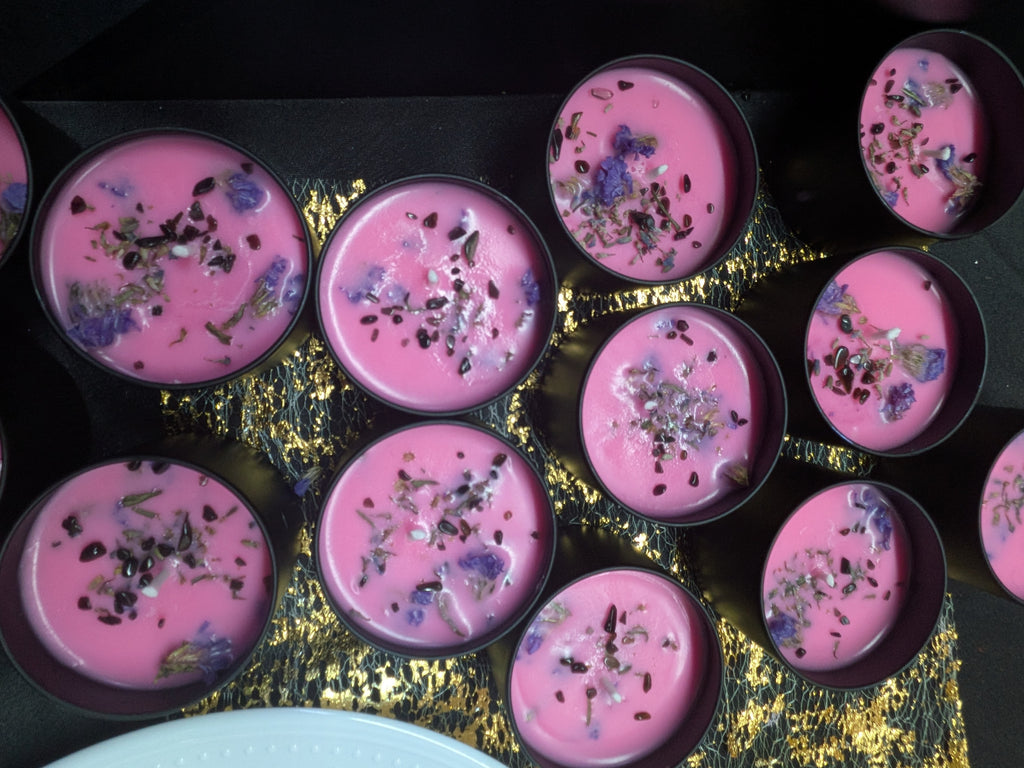 Pink Purr Body Oil Candles 20$ Each