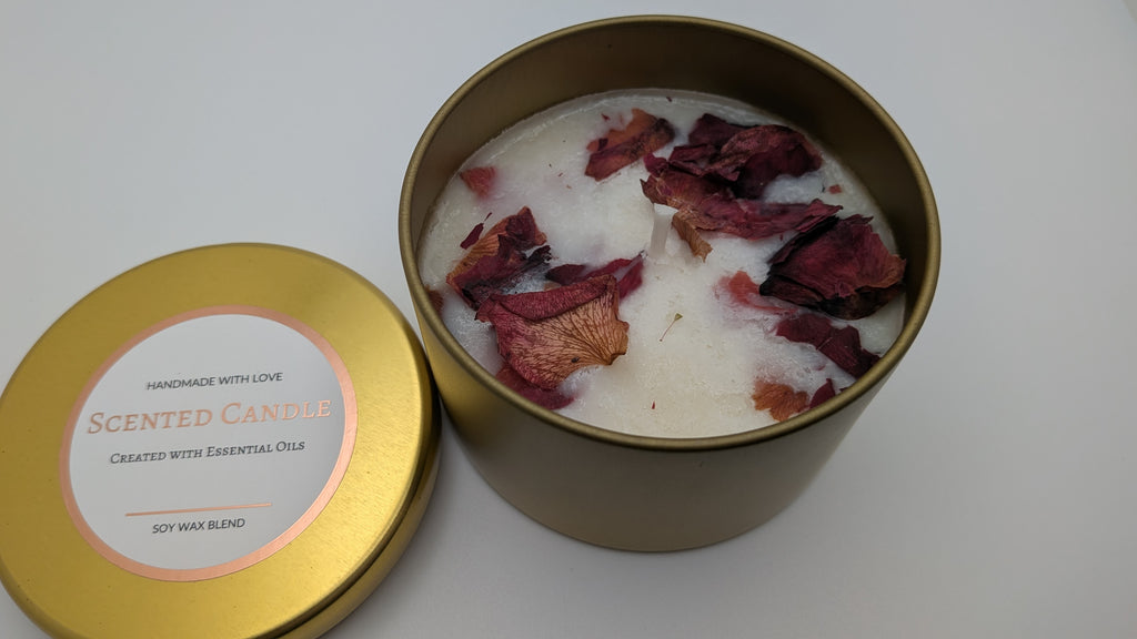 Luxury Candles Collection: Kulli Classic Bourbon and Rose Candle