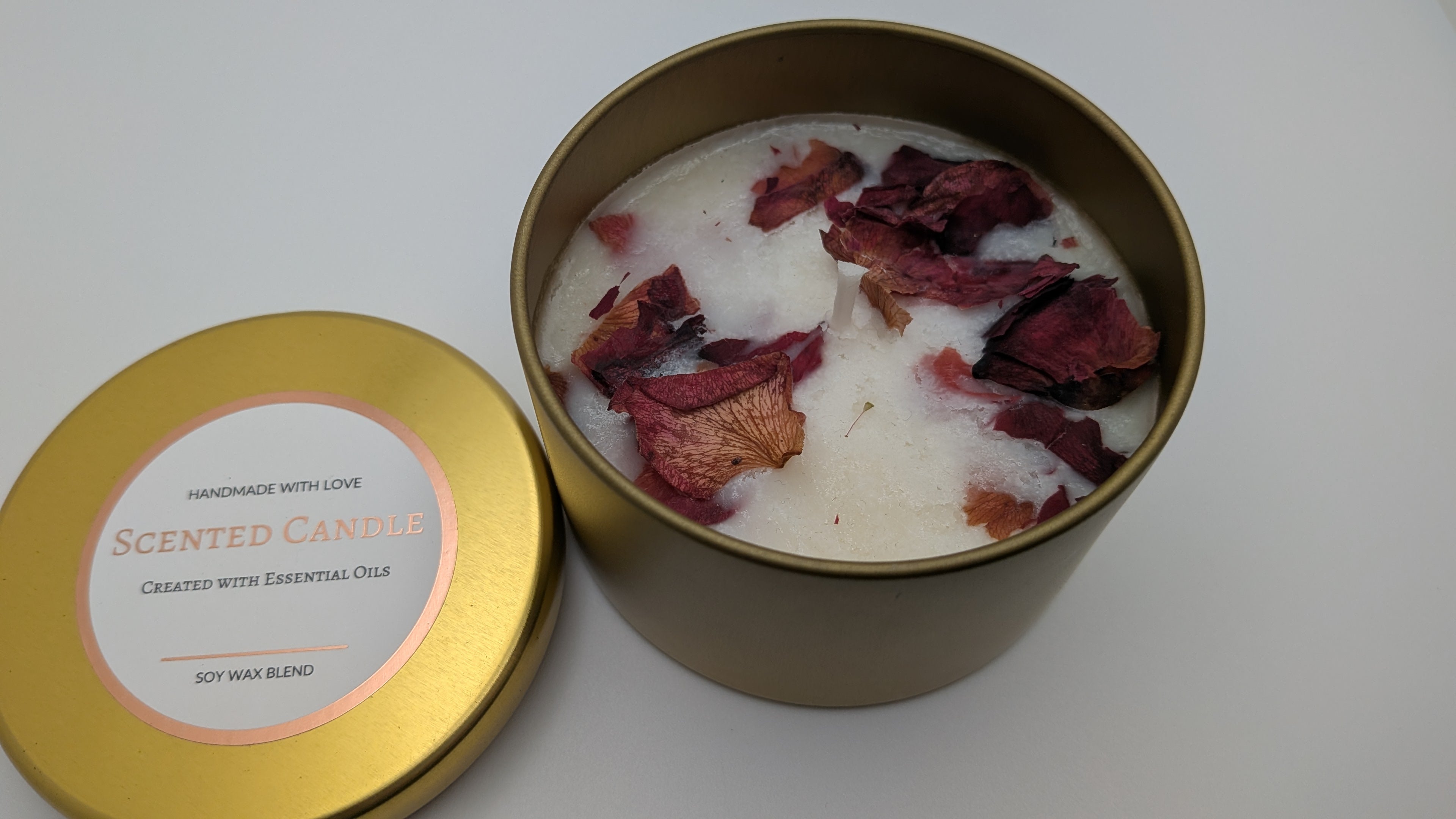 Luxury Candles Collection: Kulli Classic Bourbon and Rose Candle