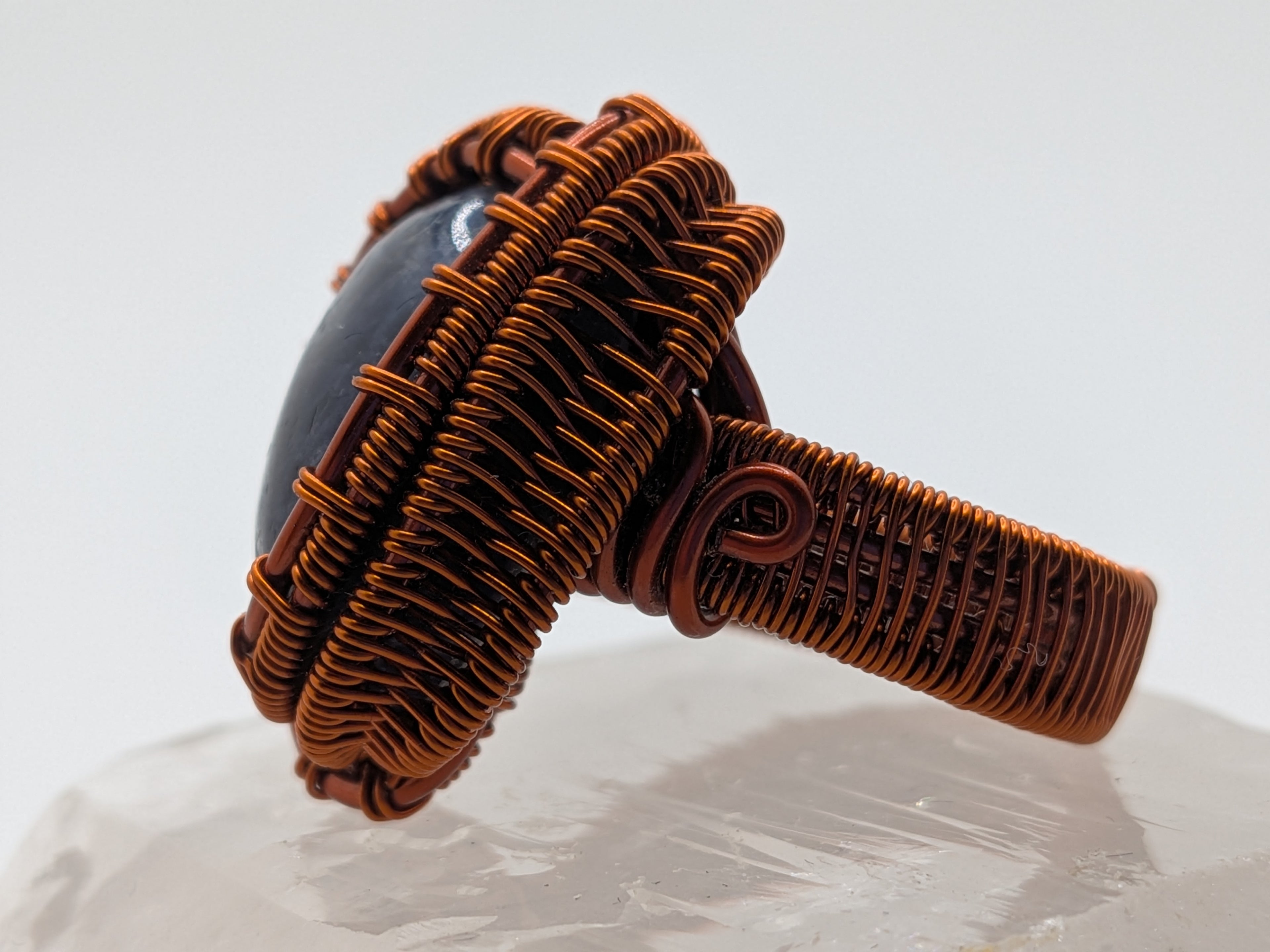 WuSah Designs Lapis & Copper Ring $99
