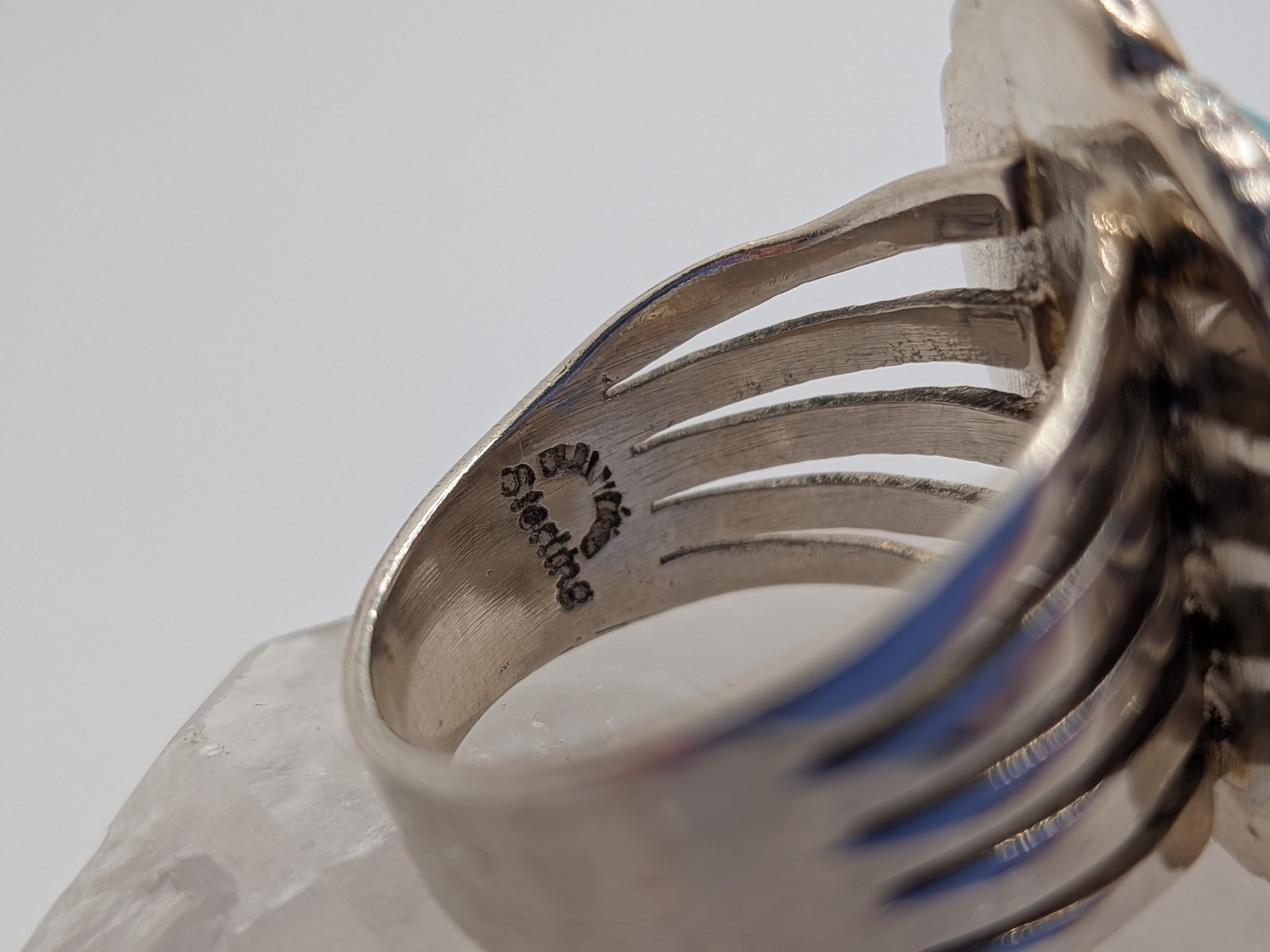 Sterling Silver Turquoise Ring $185 Her Jeweler (Copy)