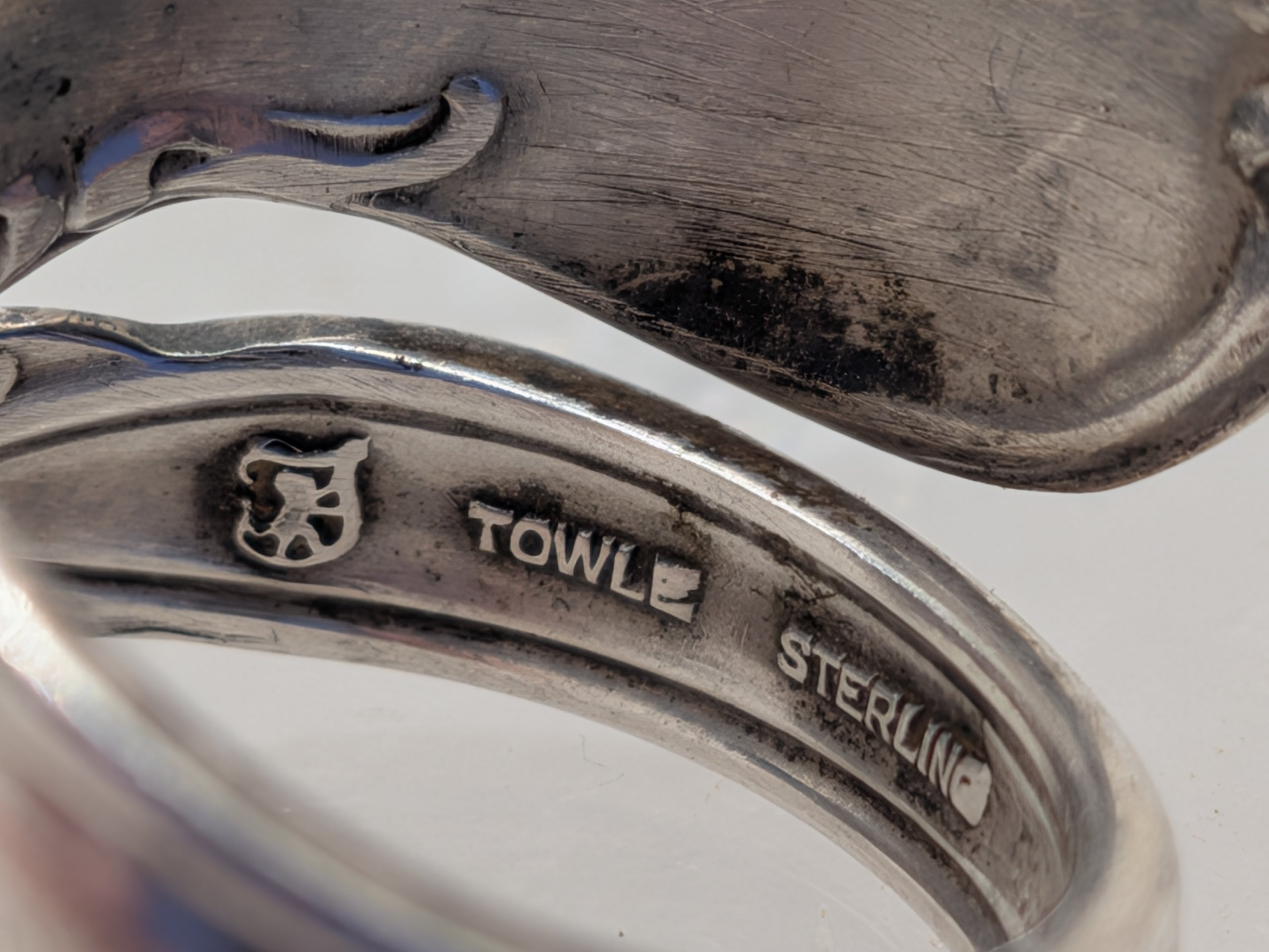Towel Sterling Silver Spoon Ring Her Jeweler