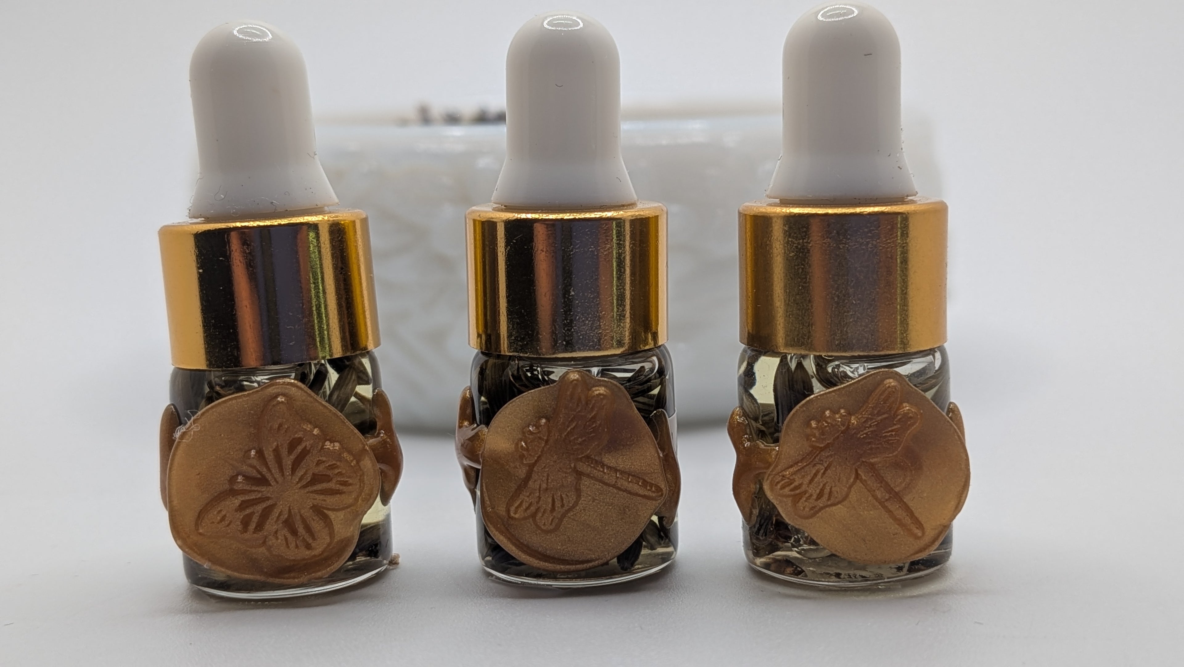 Gold Cactus Gift Lavender and Avocado Cuticle Oil. 2 ML