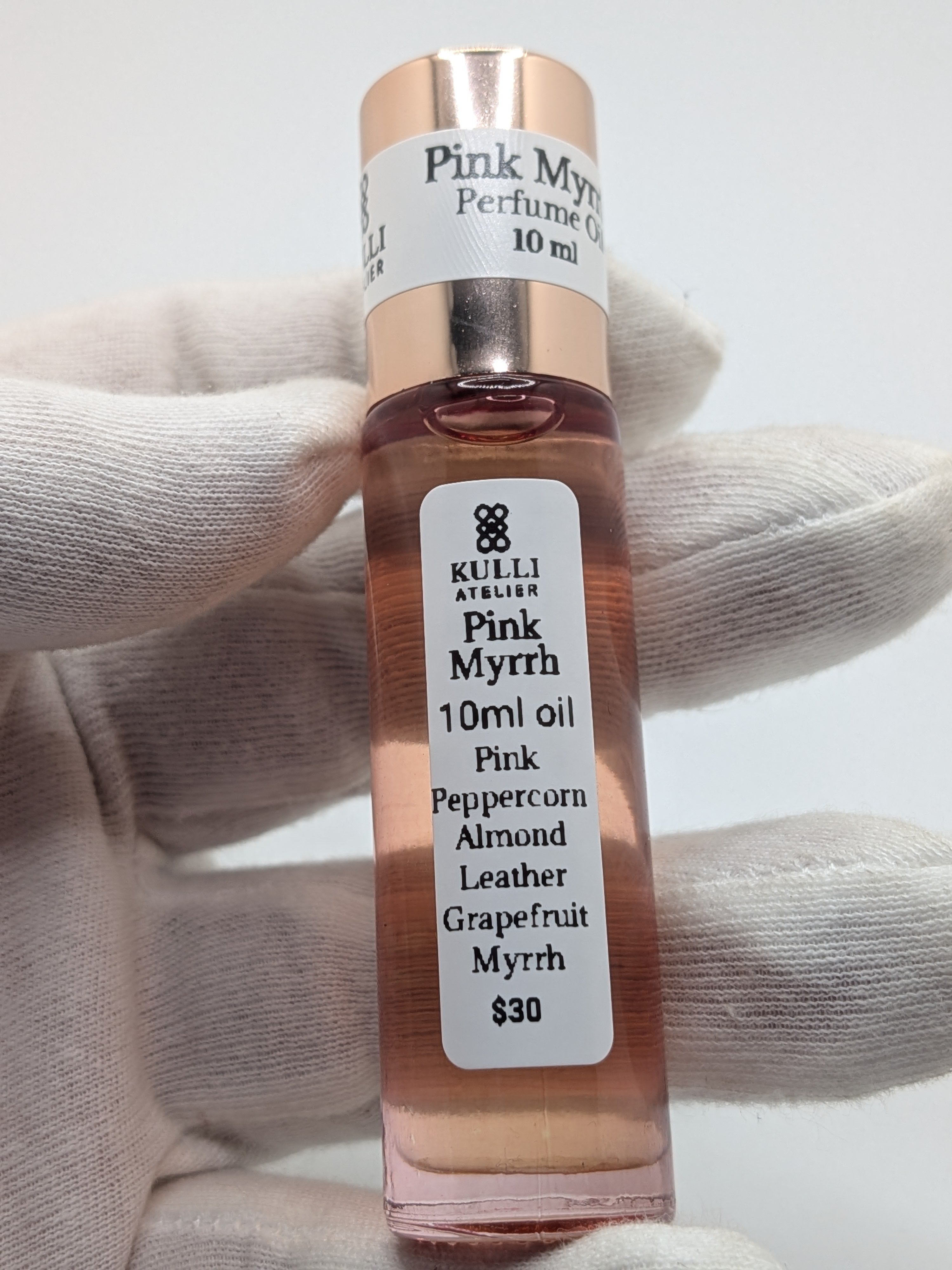 Pink Myrrh Perfume Oil | 10 mL Roll-On