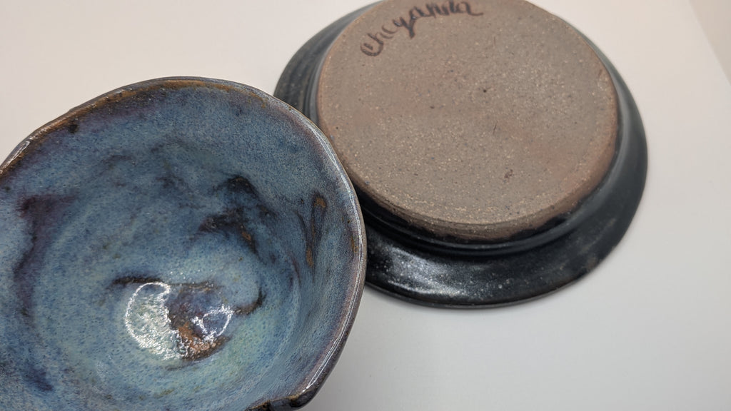 Chipped Tea Cup and Plate