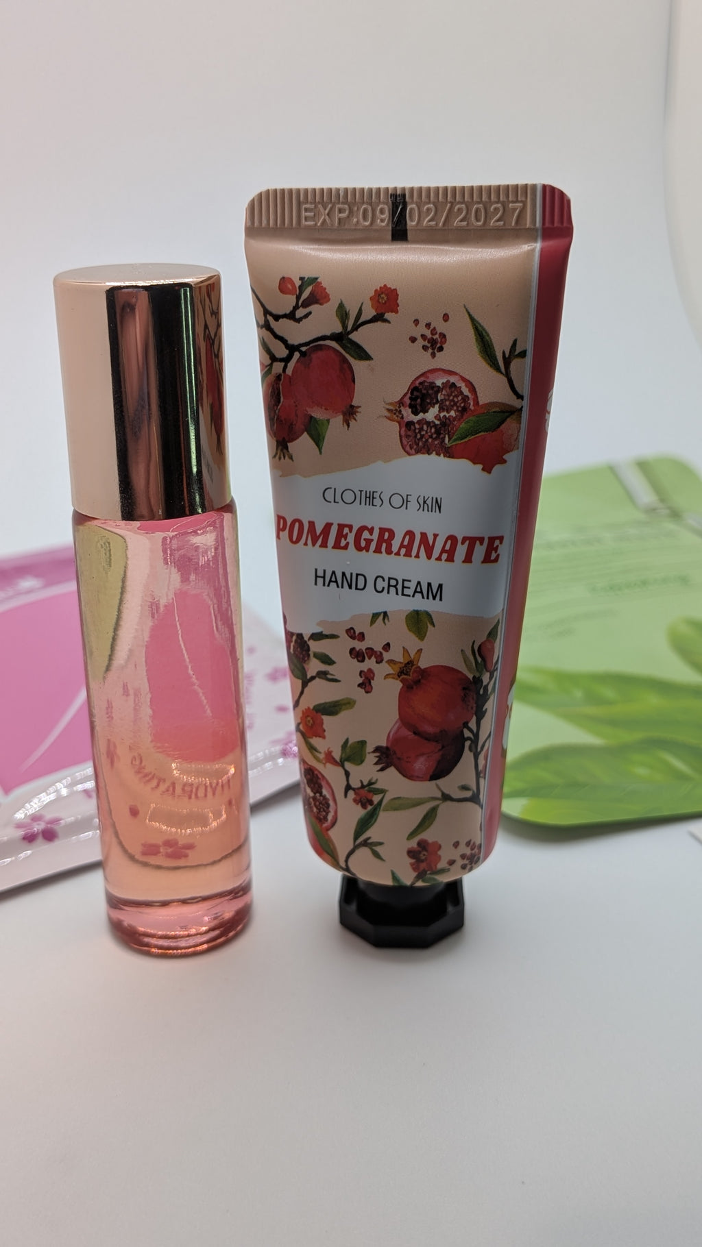 Self Care Lux Bag Variety. Pink Myrrh