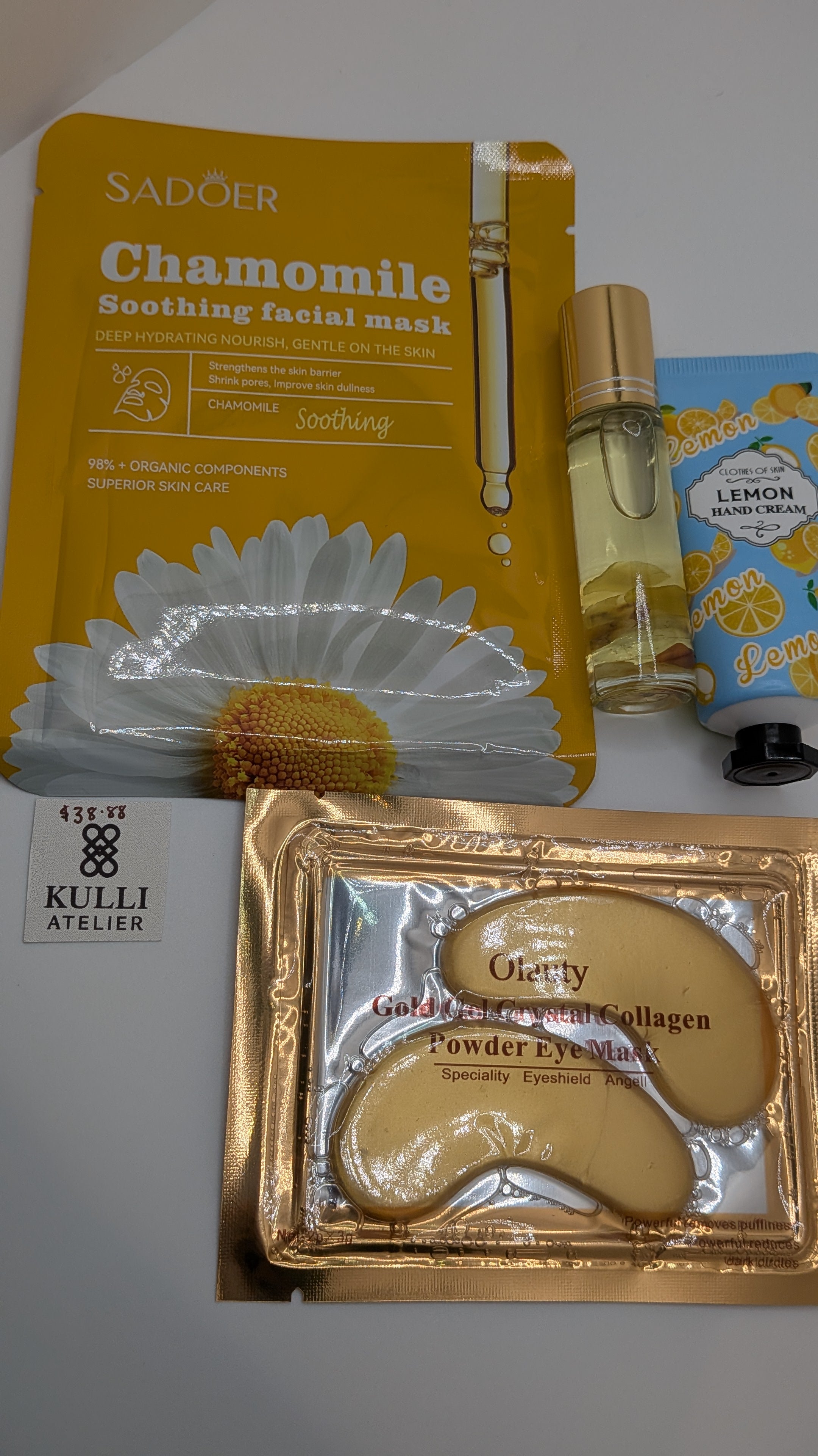 Self Care Lux Bag Variety. Morning Sun