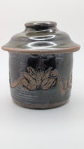Ceramic Lotus Jar with Lid