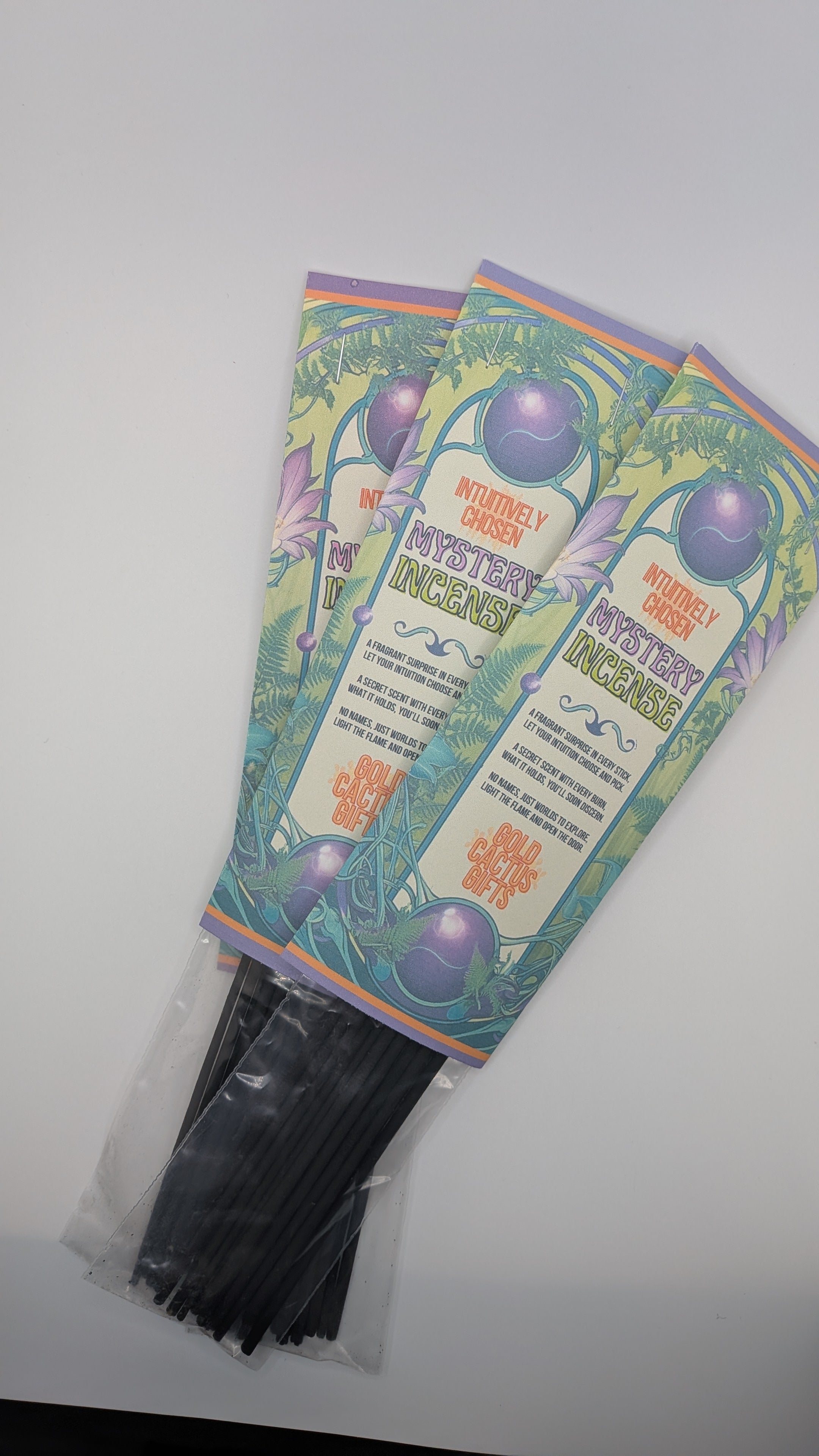 Gold Cactus Gifts Mystery Incense