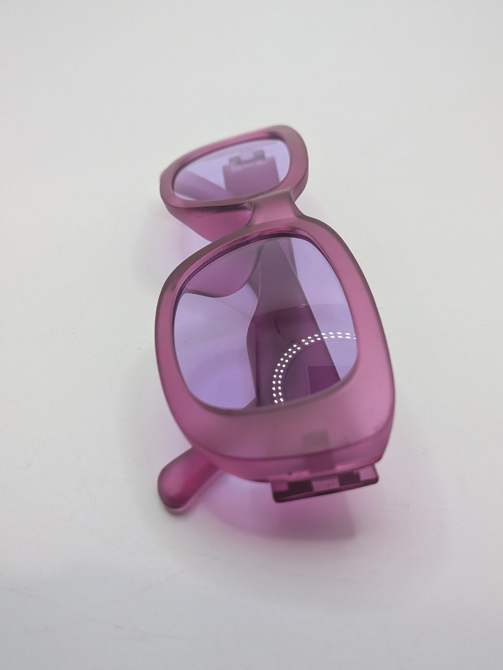 Purple retro Y2K rectangular sunglasses $20
