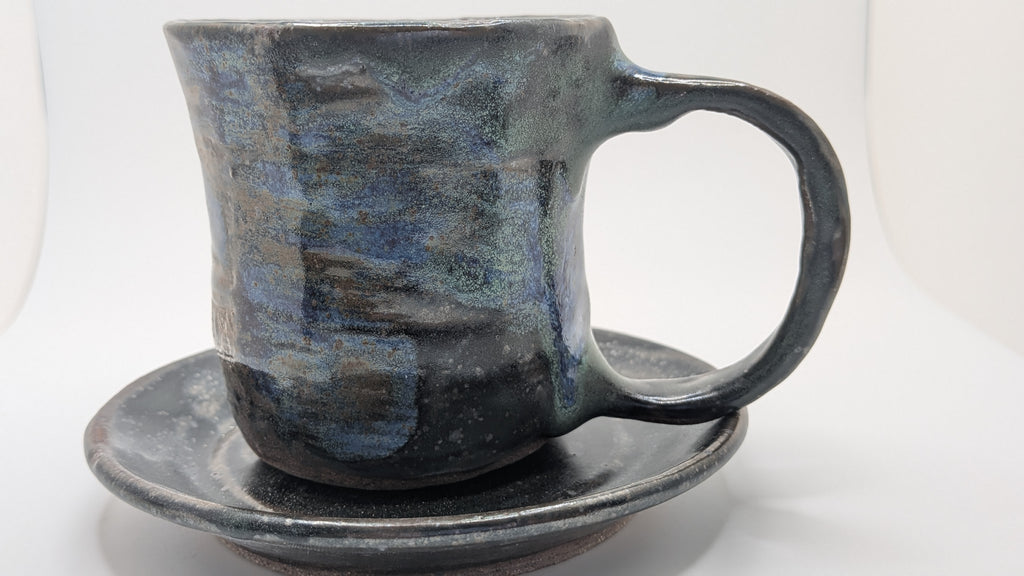 Ceramic Cup and Saucer Set