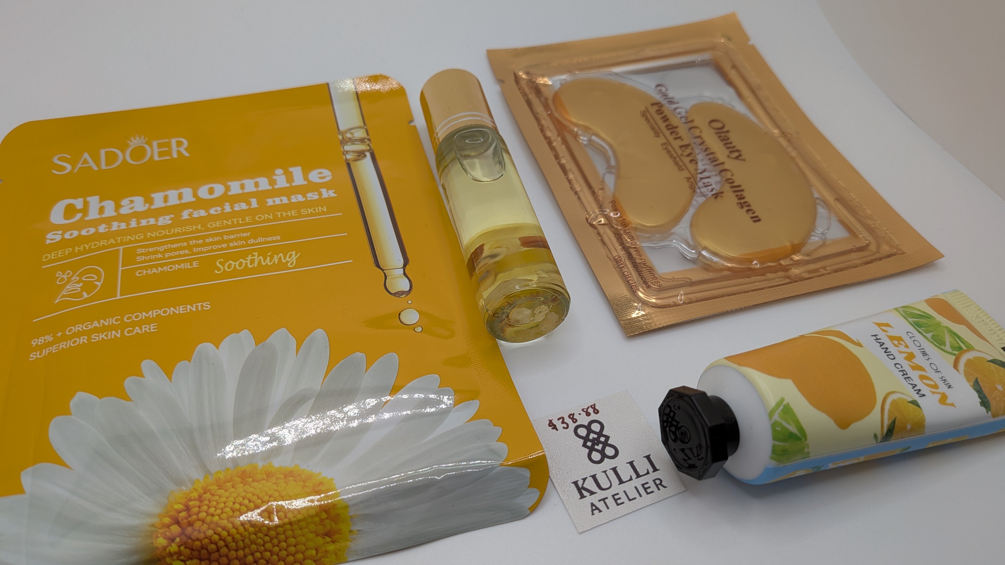 Self Care Lux Bag Variety. Morning Sun