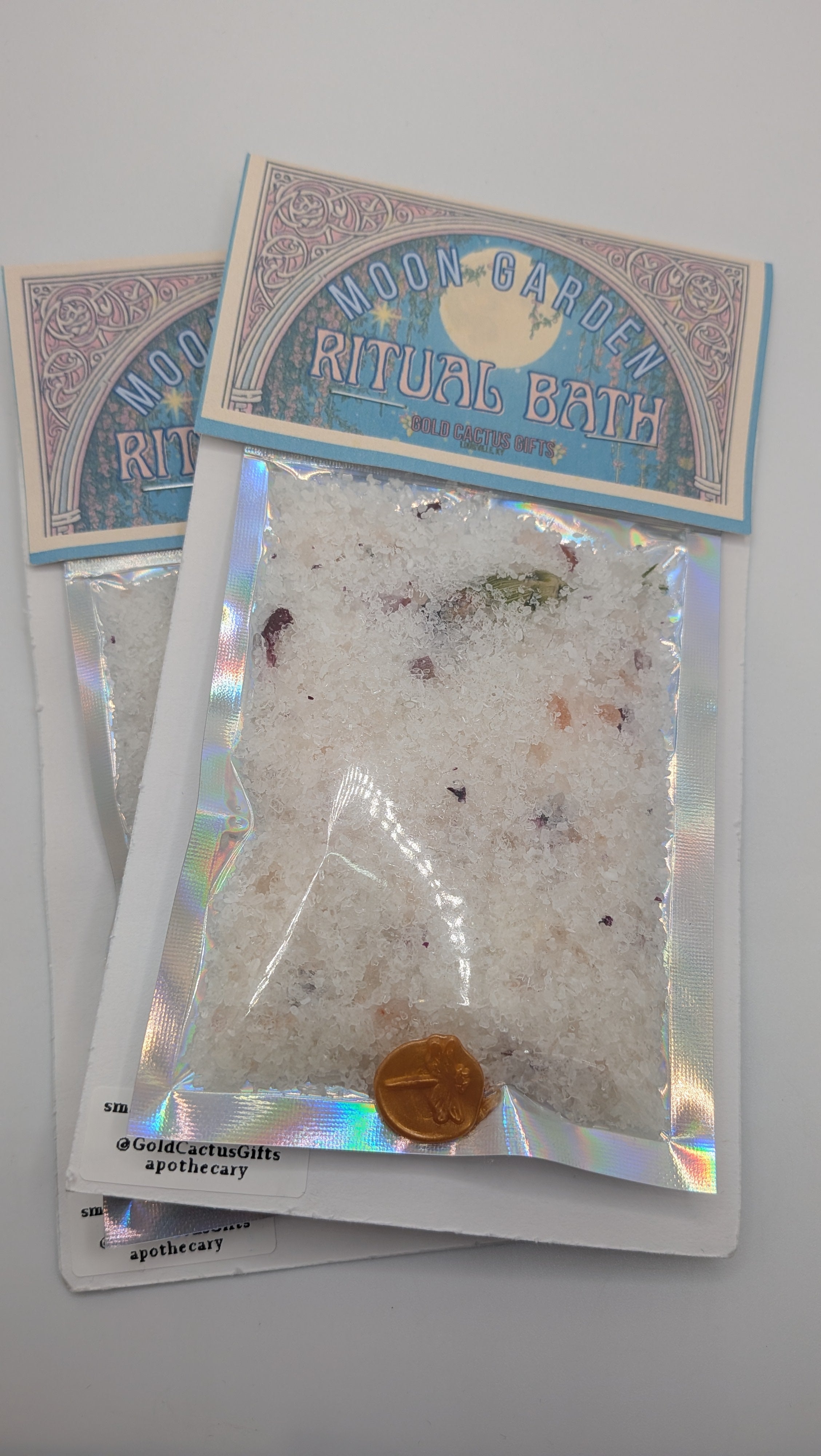 Gold Cactus Gifts  Moon Garden Ritual Bath — Hummingbird Mini