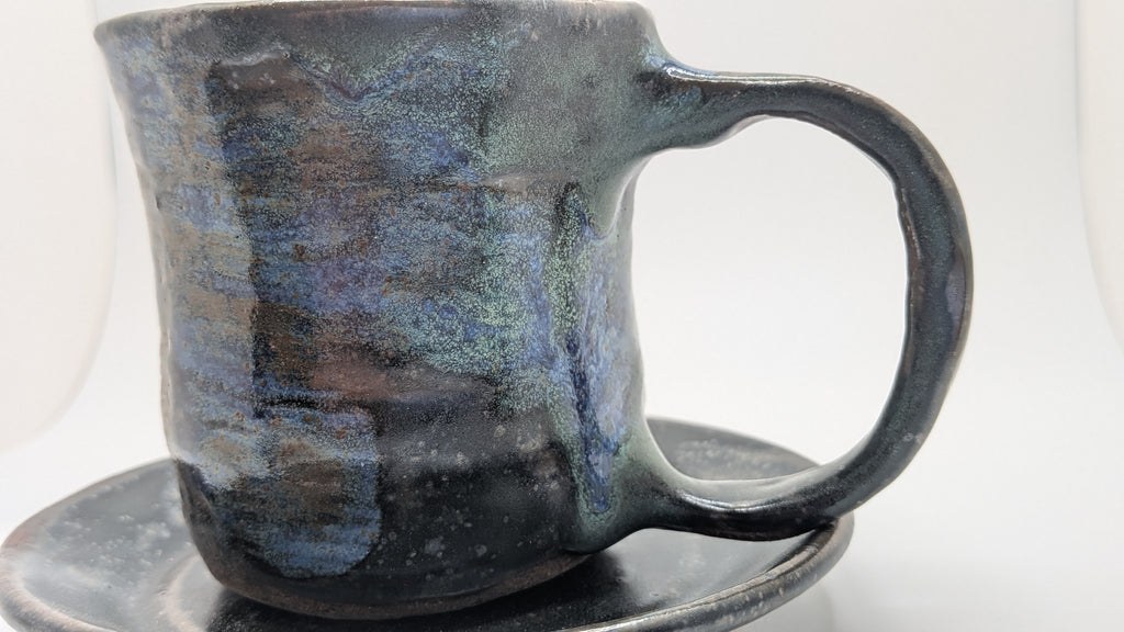 Ceramic Cup and Saucer Set