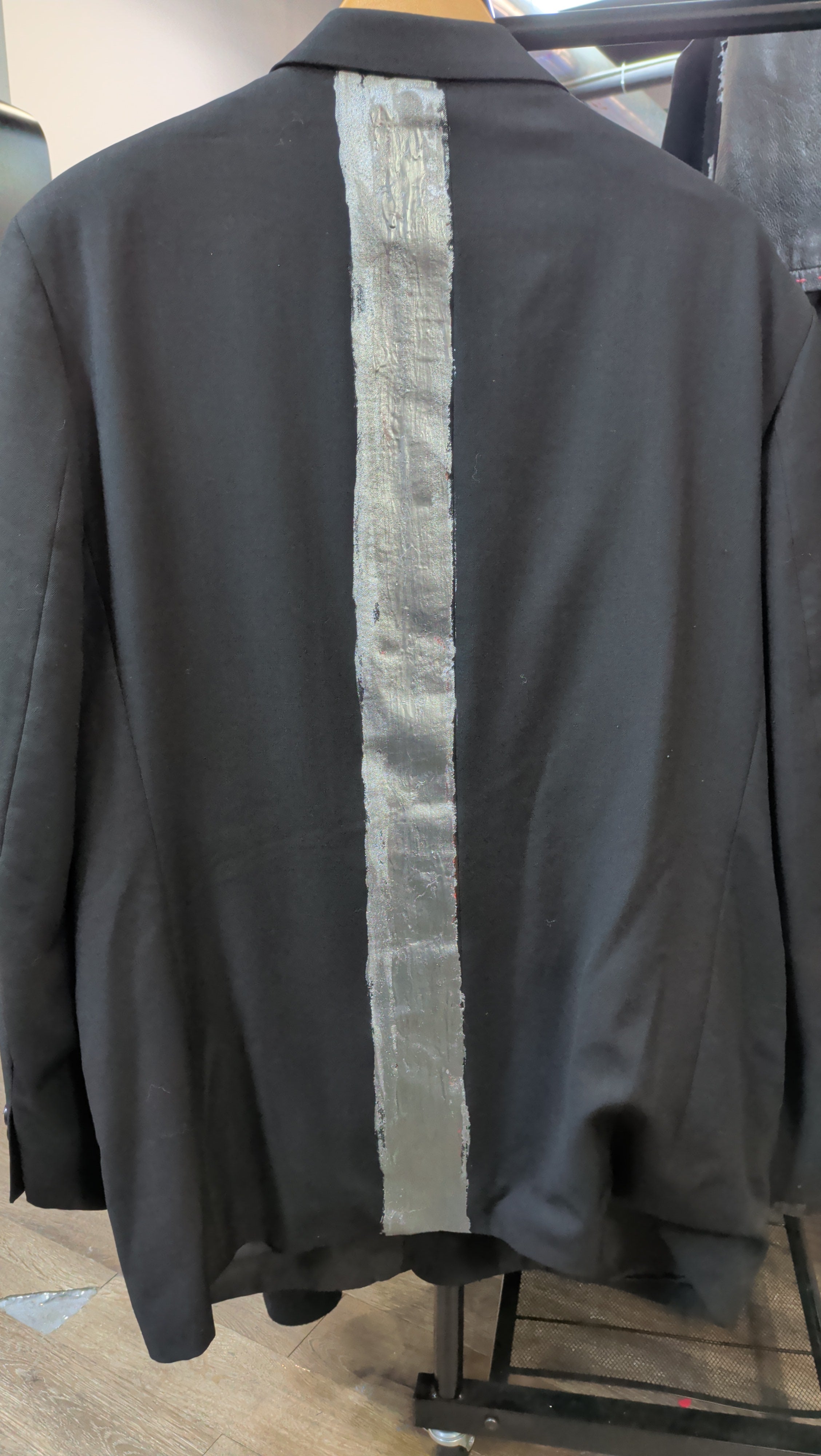 DX hand-painted Blazer Silver