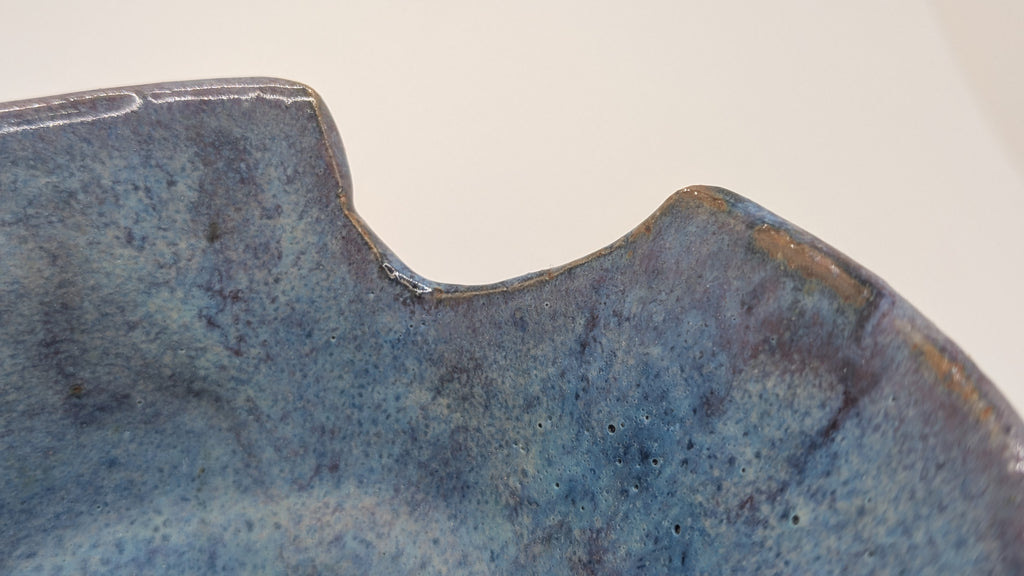 Chipped Tea Cup and Plate