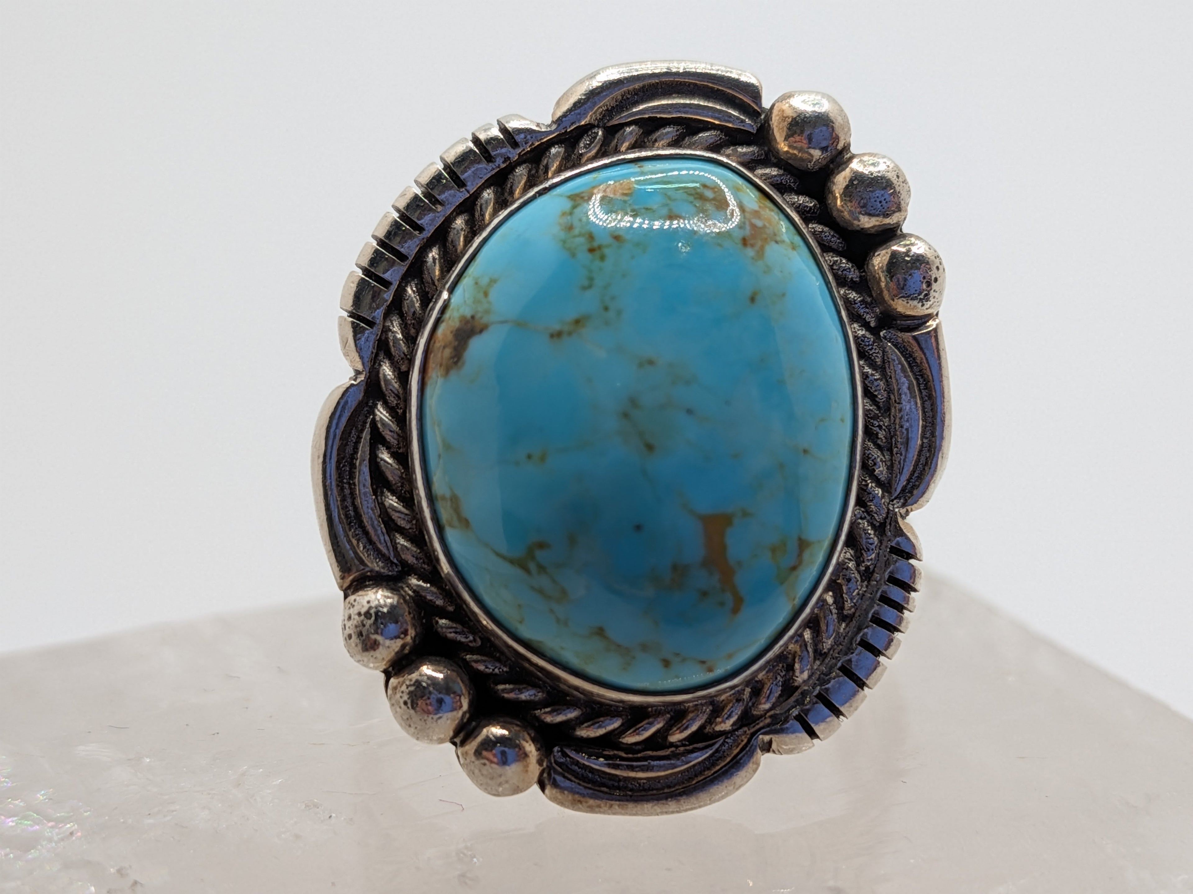 Sterling Silver Turquoise Ring $185 Her Jeweler (Copy)