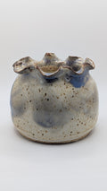 Ceramic ruffle Vessel