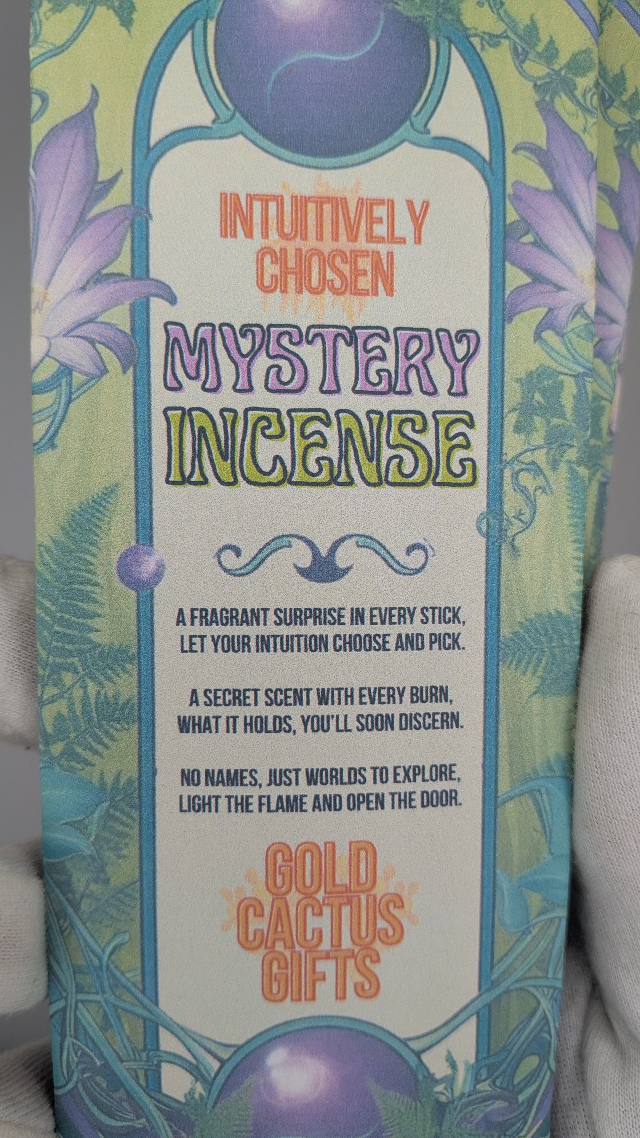 Gold Cactus Gifts Mystery Incense