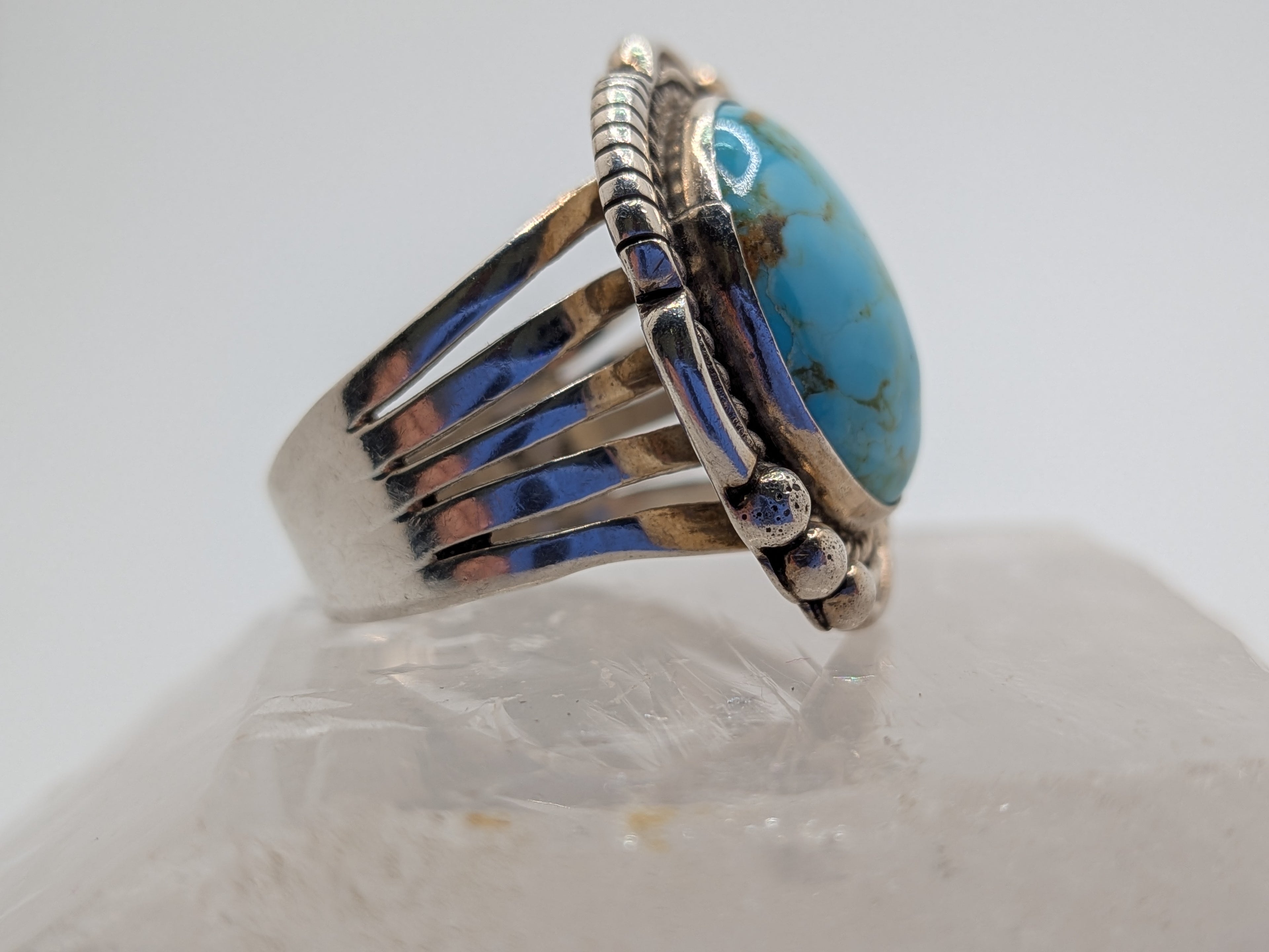 Sterling Silver Turquoise Ring $185 Her Jeweler (Copy)