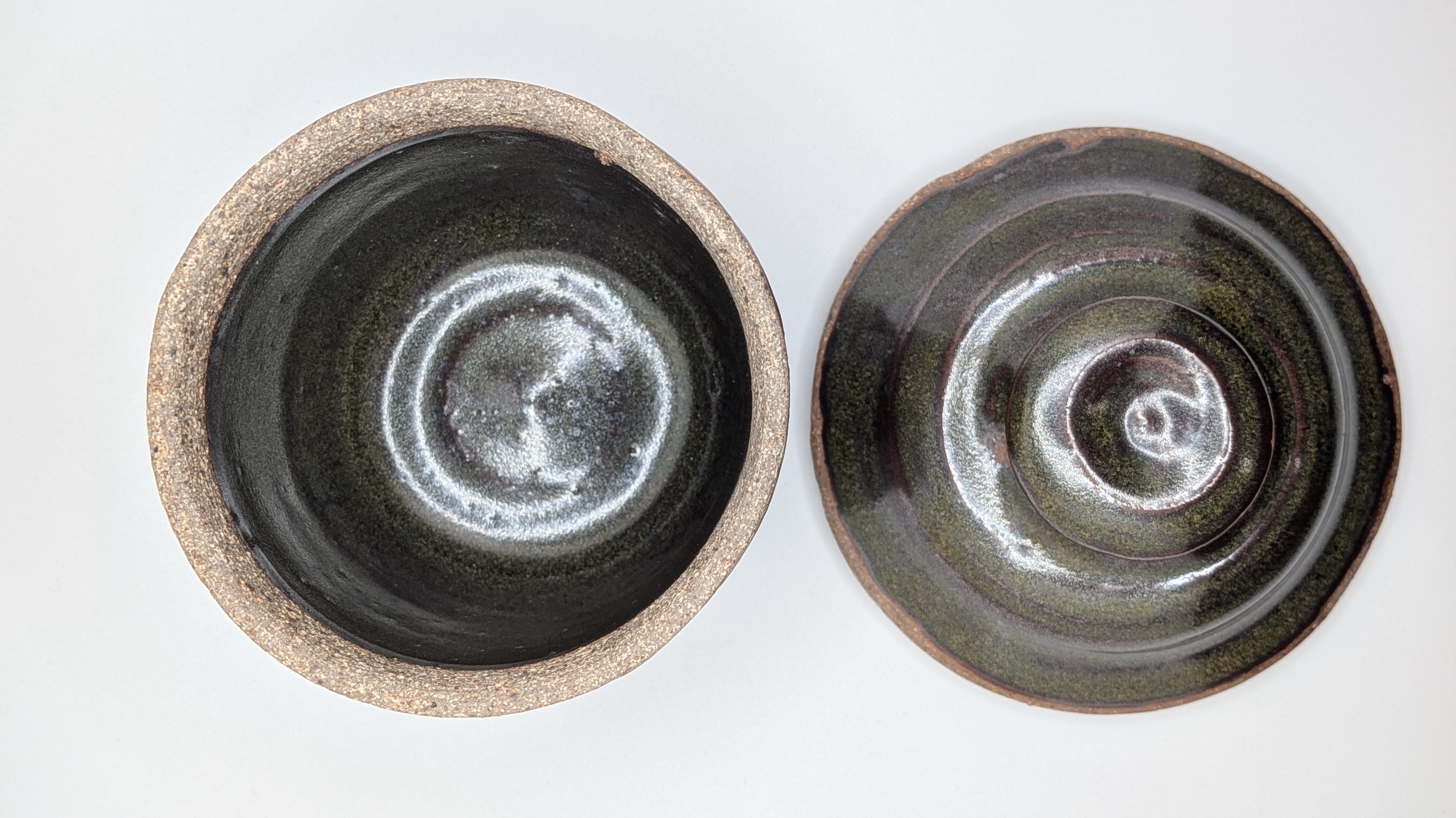 Ceramic Lotus Jar with Lid